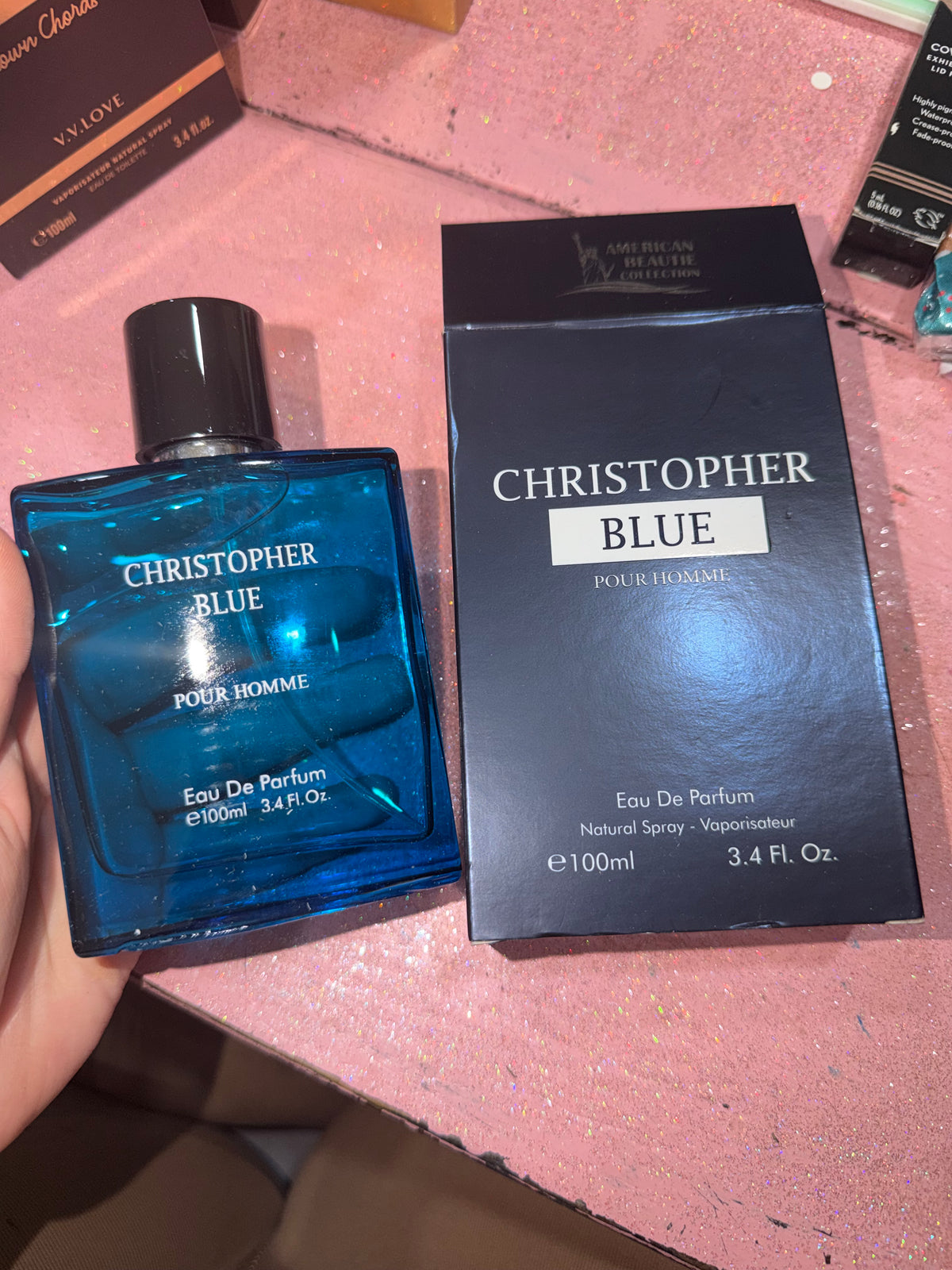 Christopher blue cologne