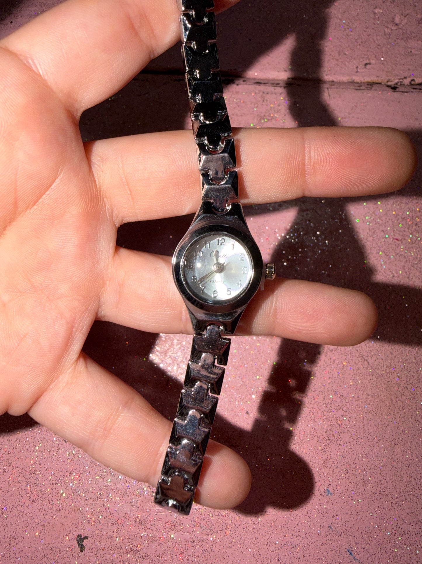 Silver watch