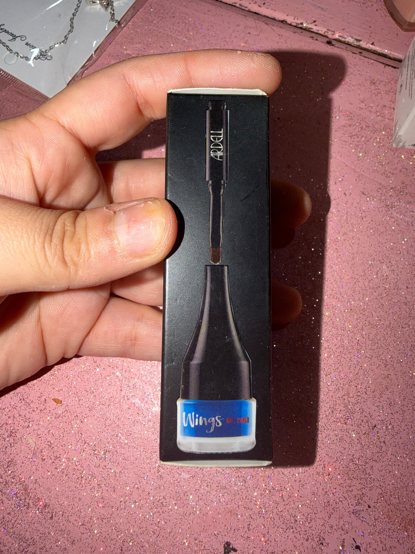 Blue ardell gel linear