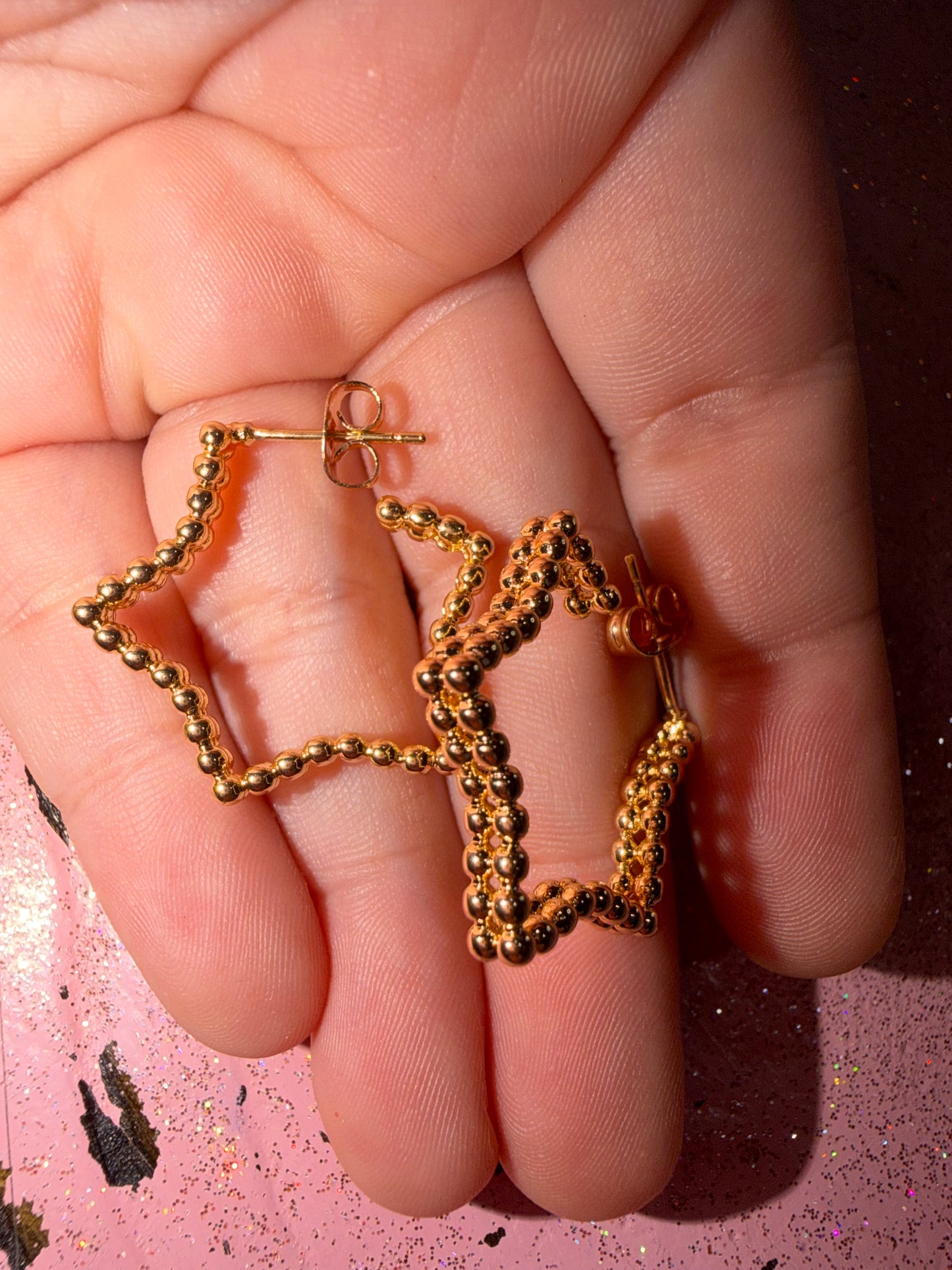 Star earrings