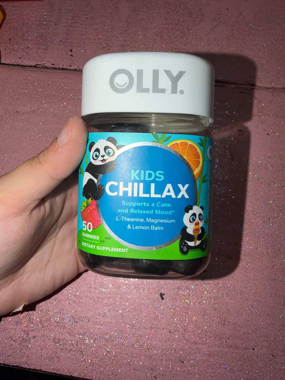 Kids chillax gummies