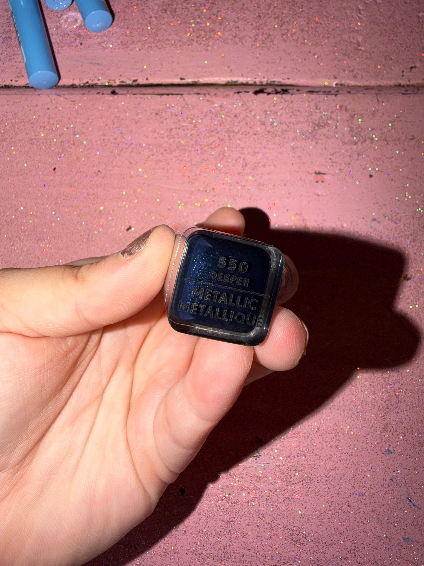 Deeper metallic lipstick