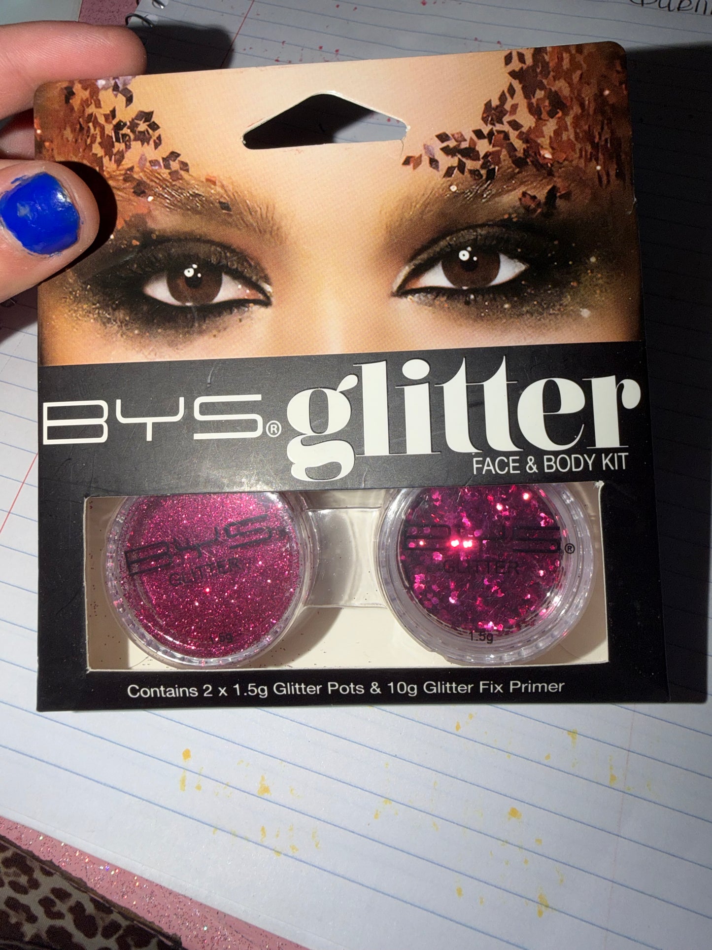 2 pcs eye glitter