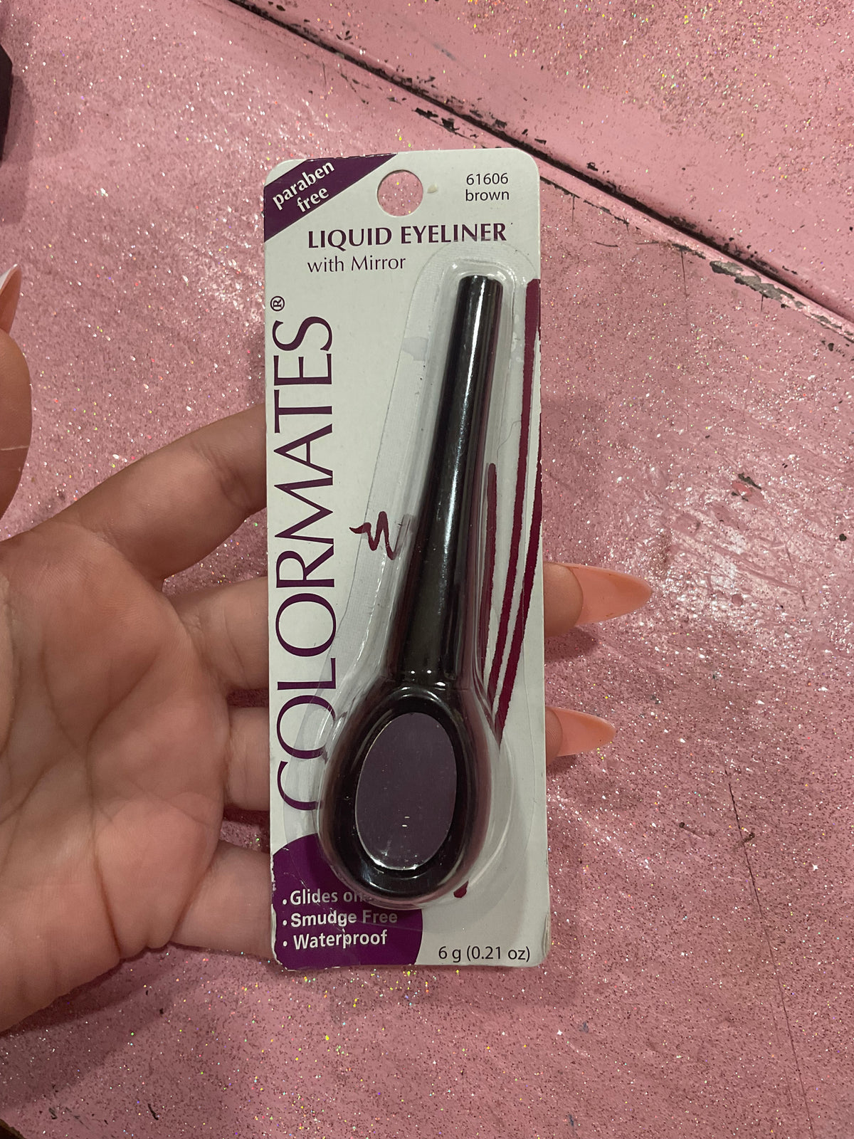 Brown eyeliner