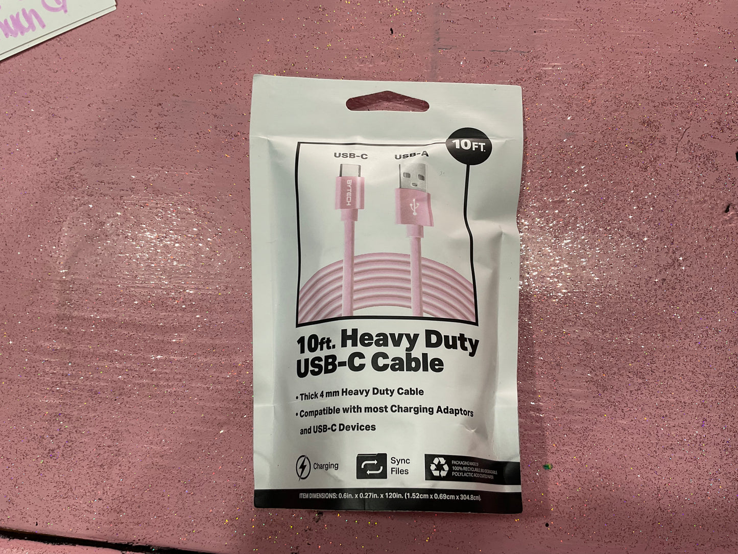 10ft heavy duty charger