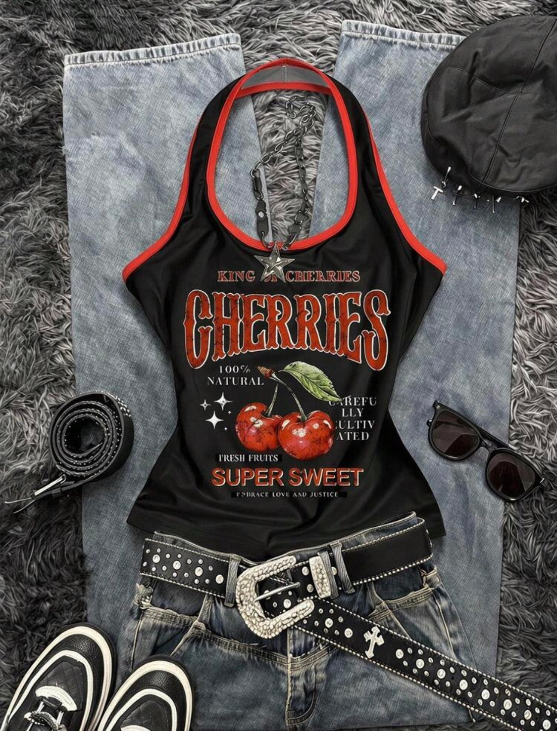 Cherries tank (XL)