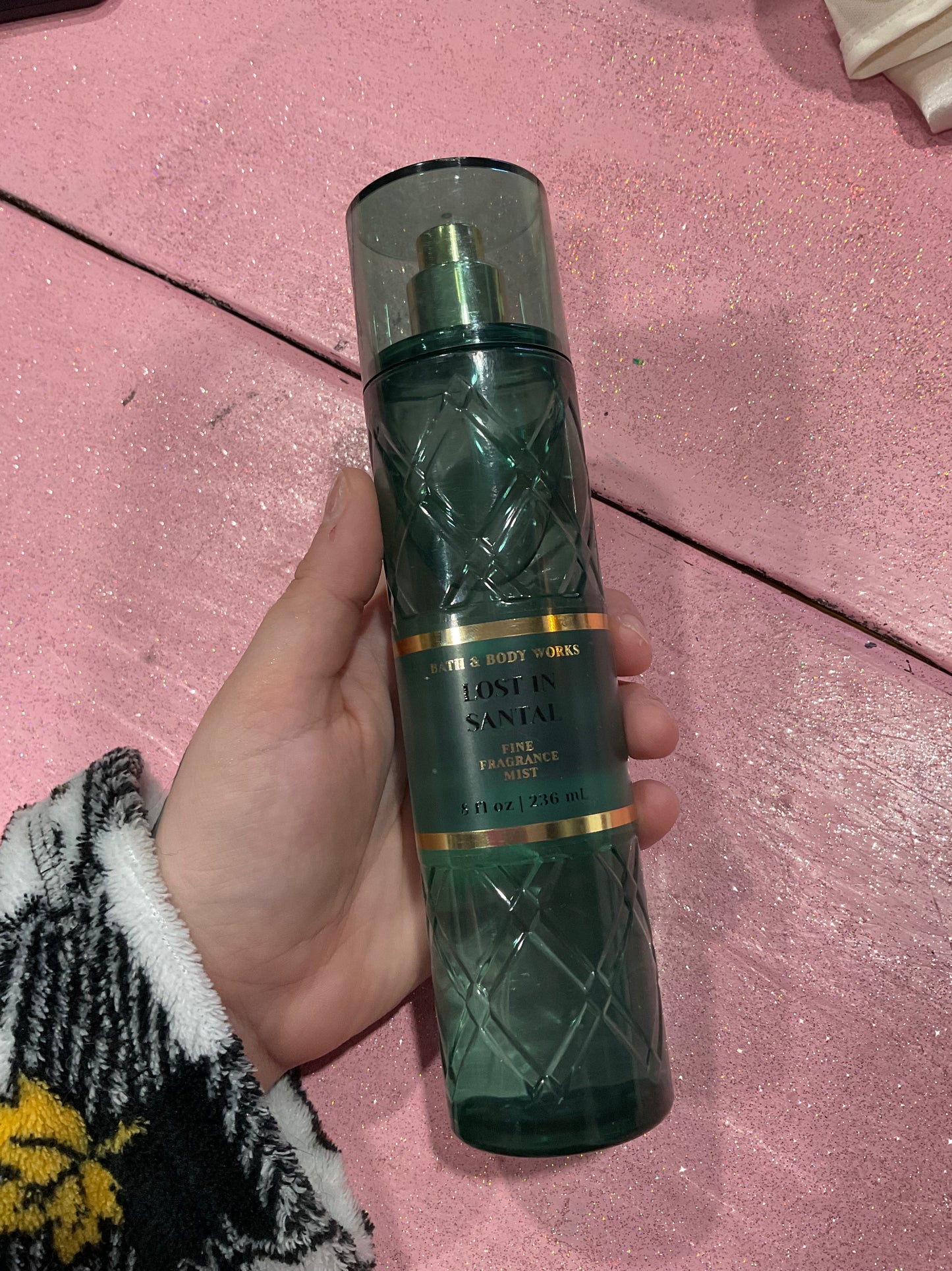 Bath and body works lost in sandal body spray