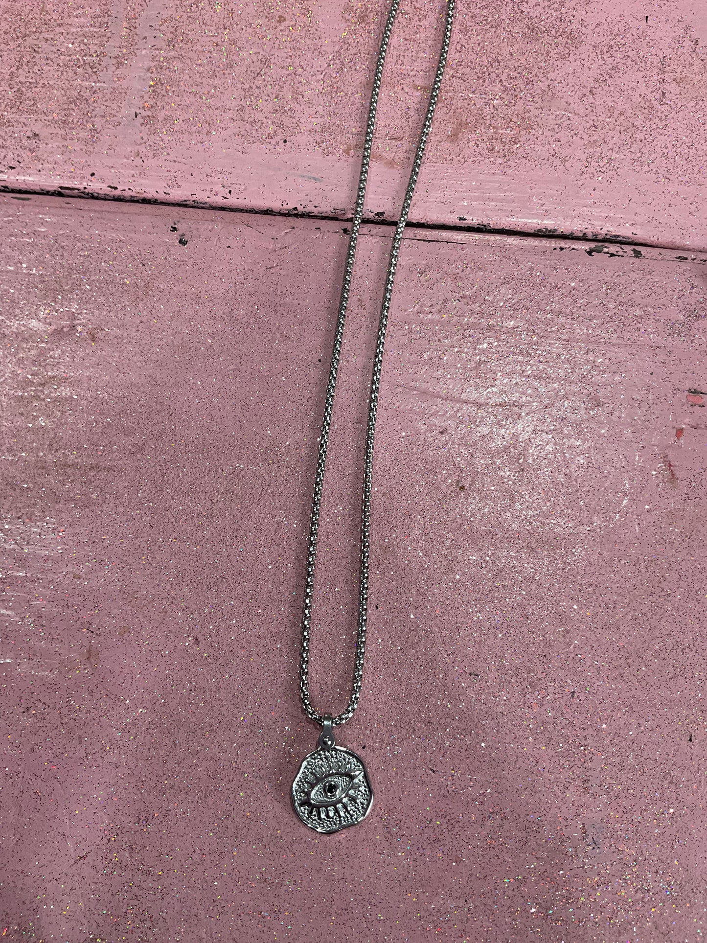 Evil eye necklace