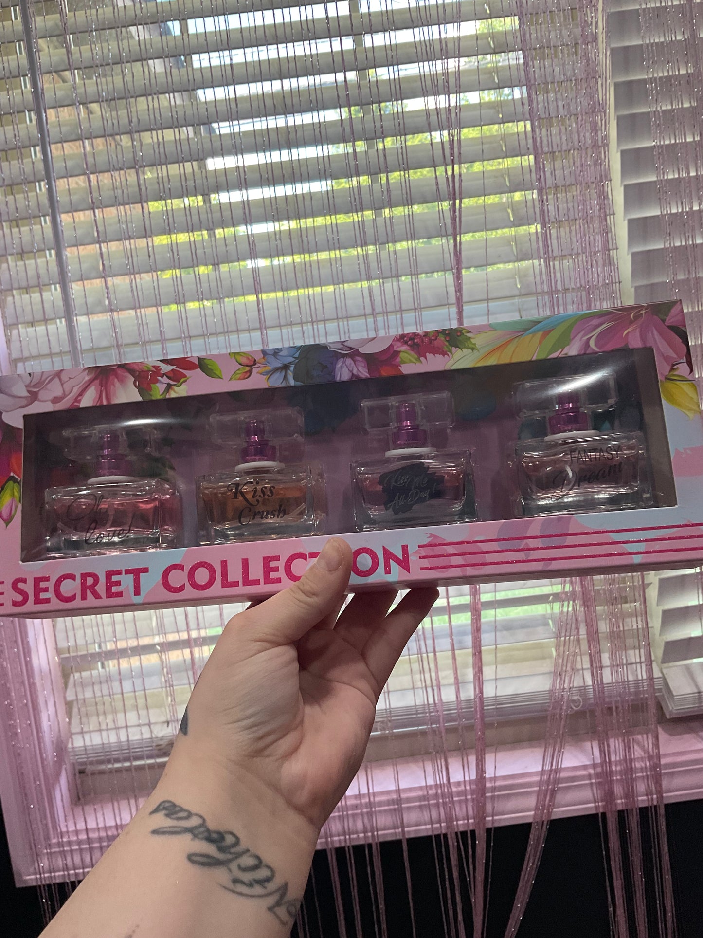 4 piece perfume collection