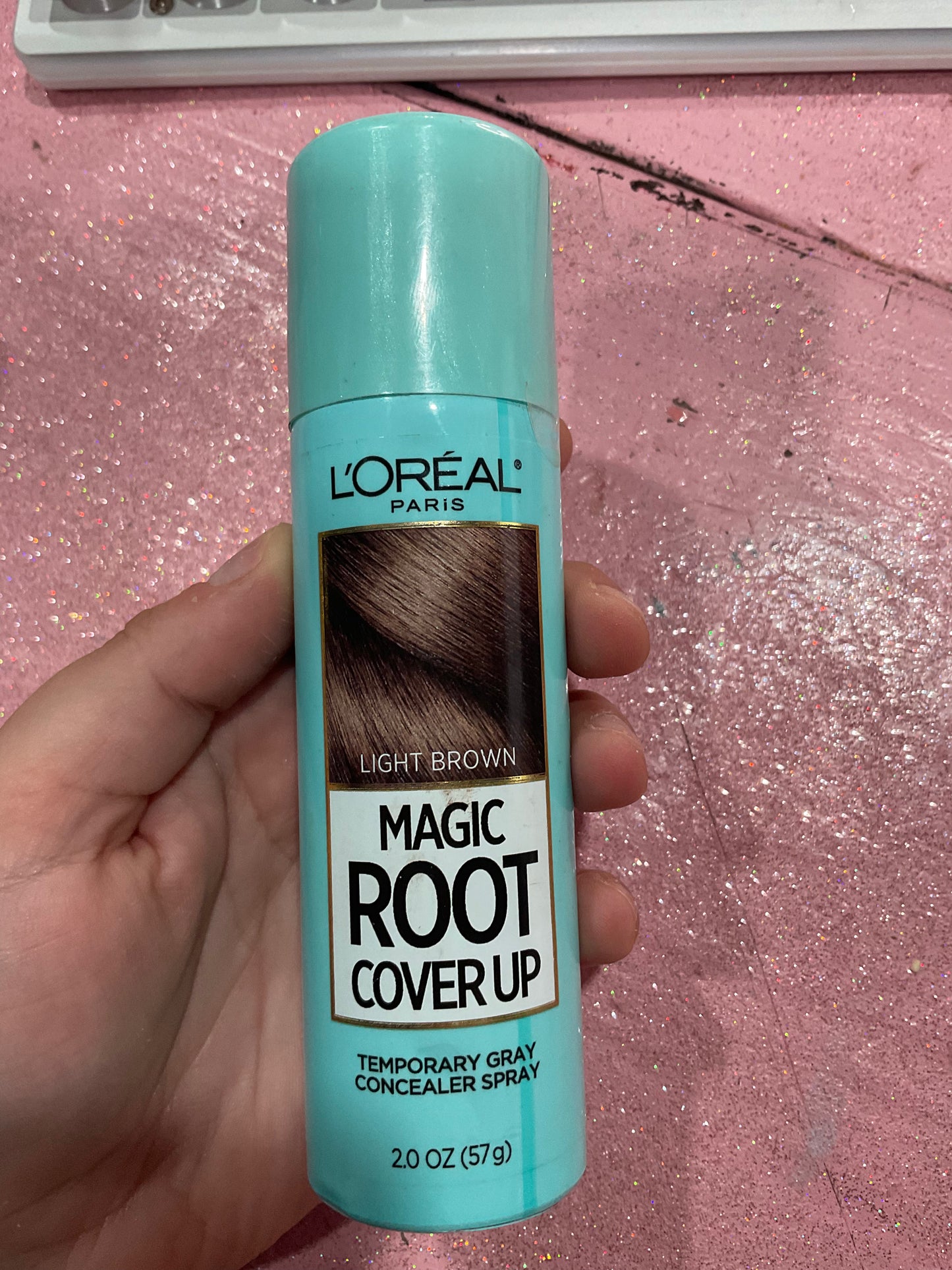 Light brown root cover up