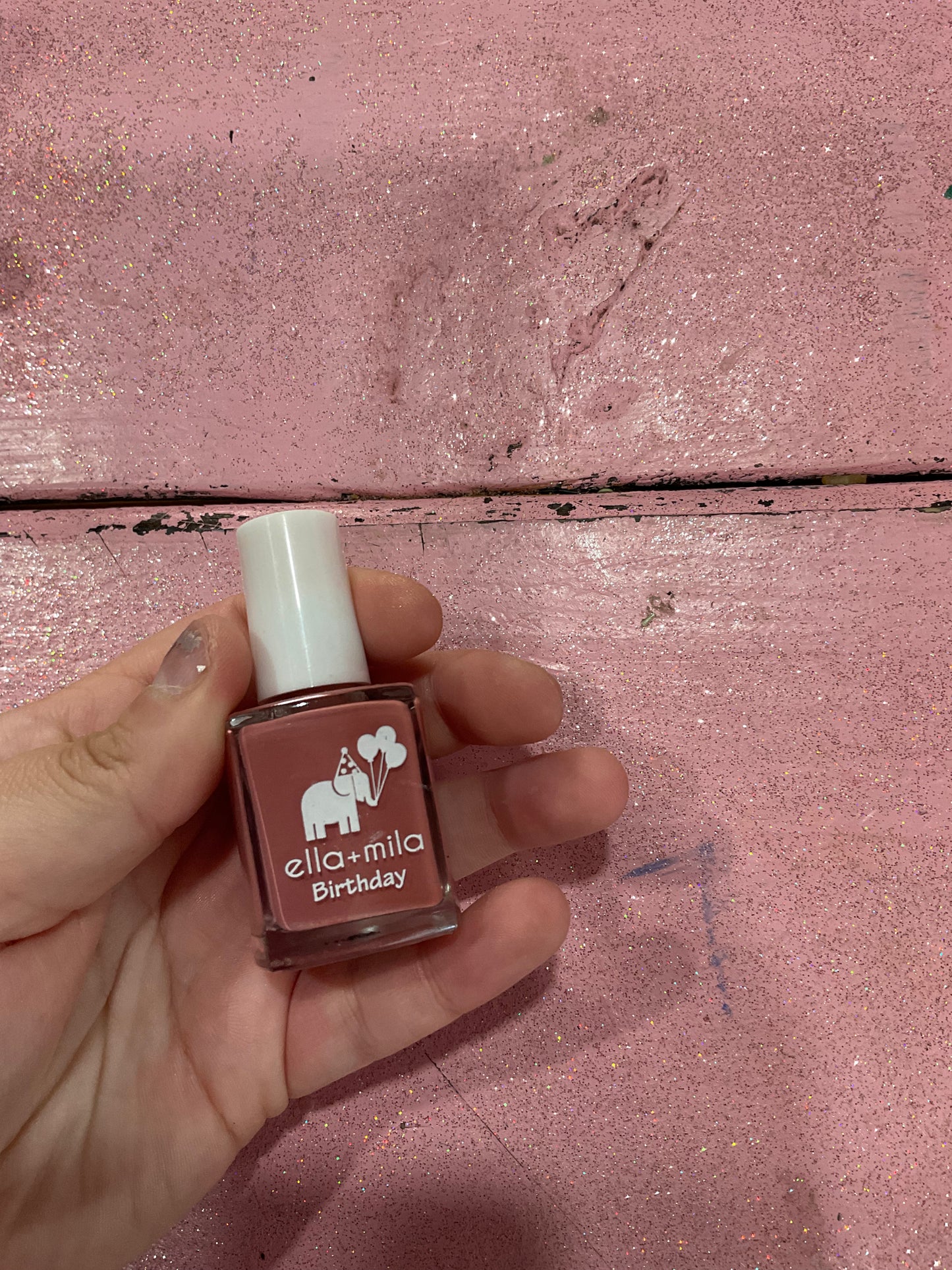 Brown nude polish