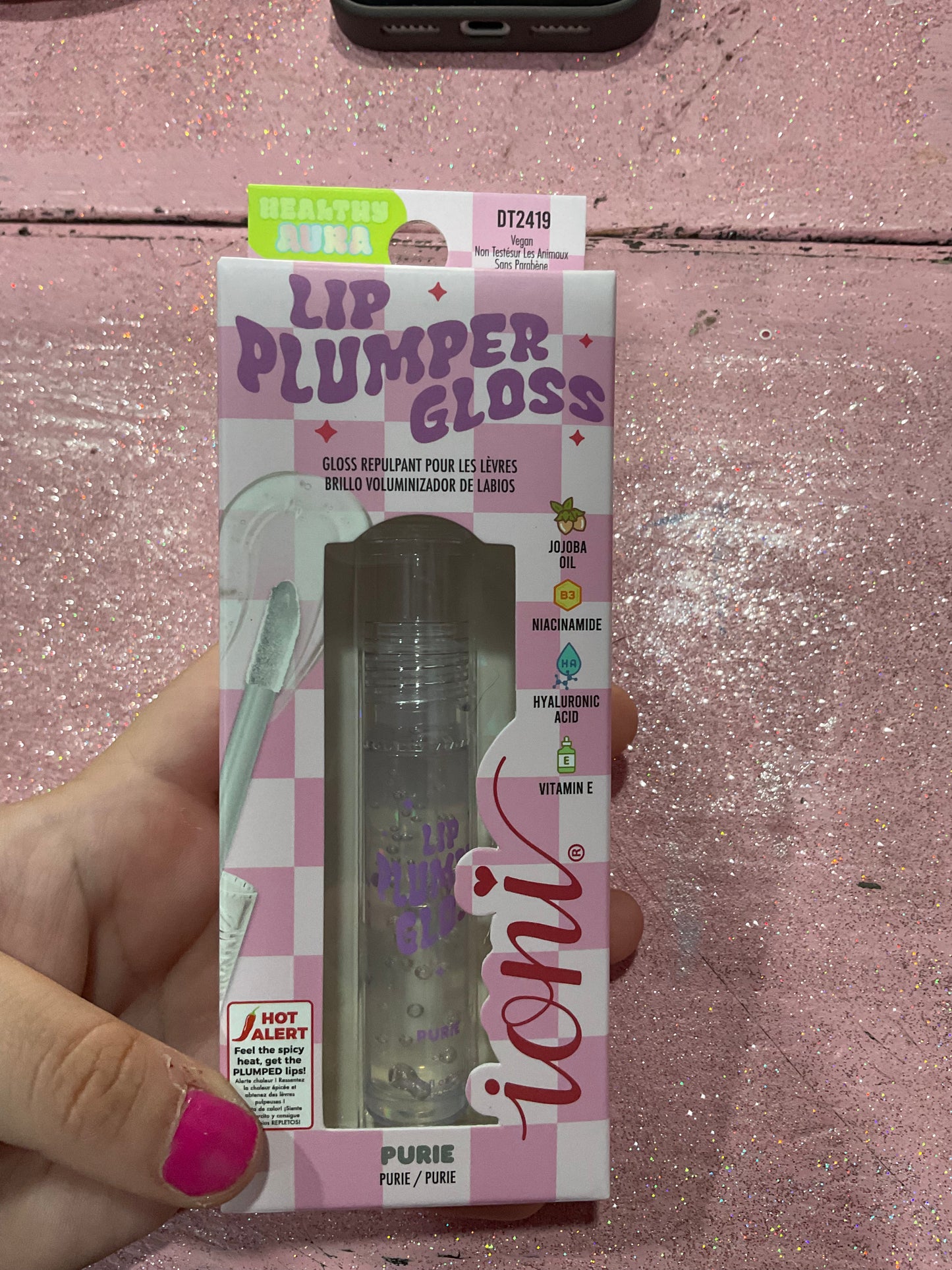 Lip plumper gloss