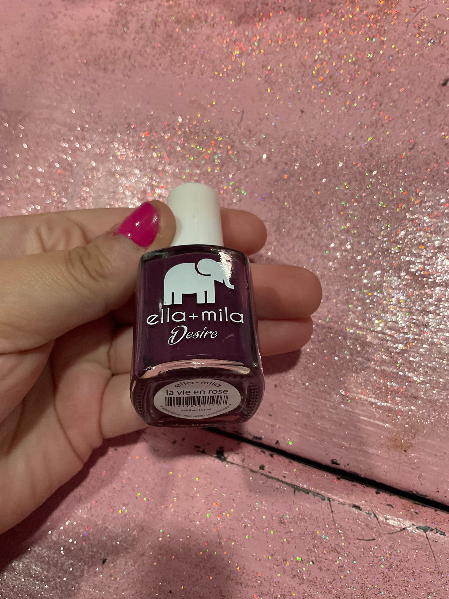 La vie en rose polish