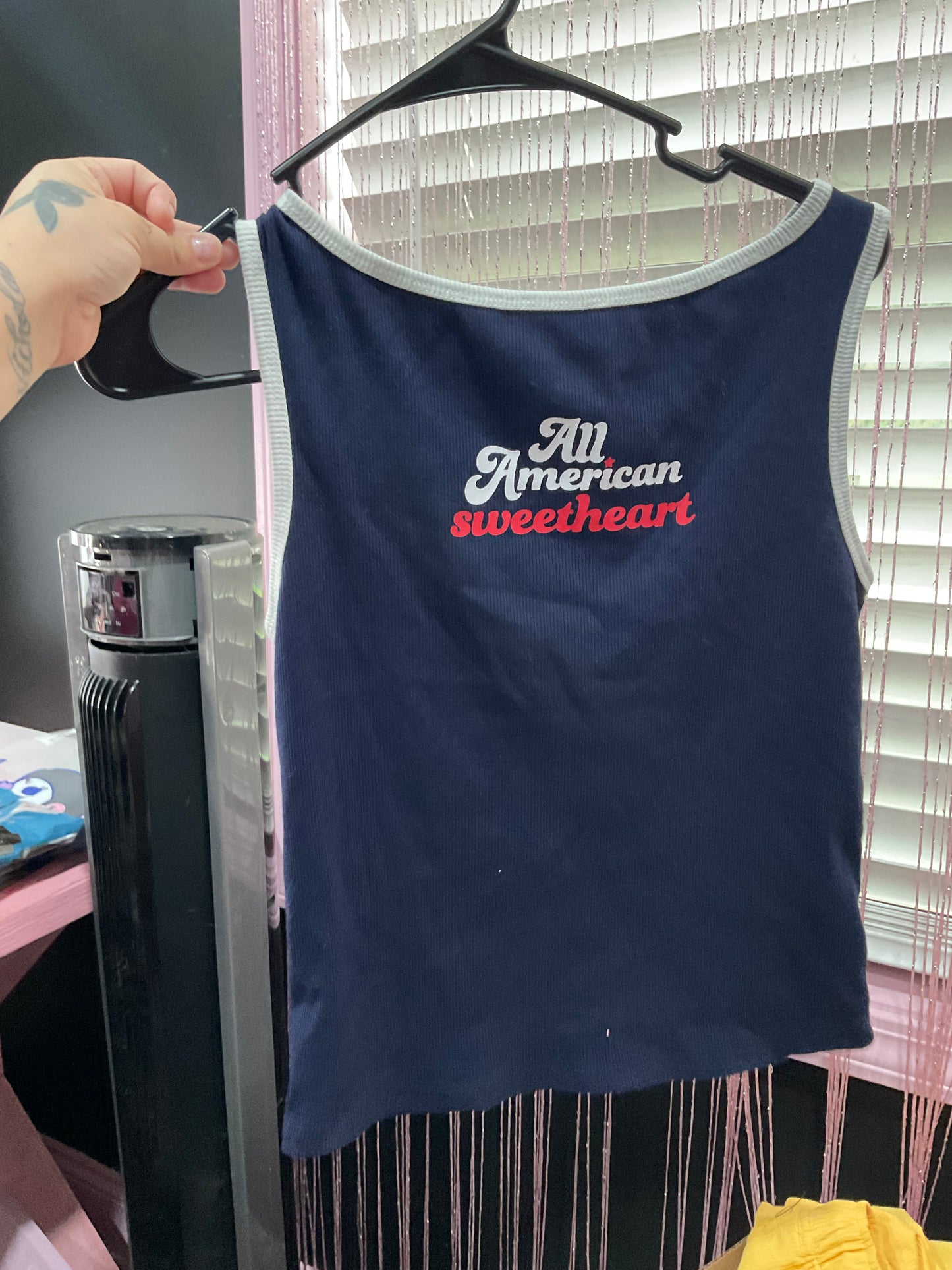 All American sweetheart tank (M)