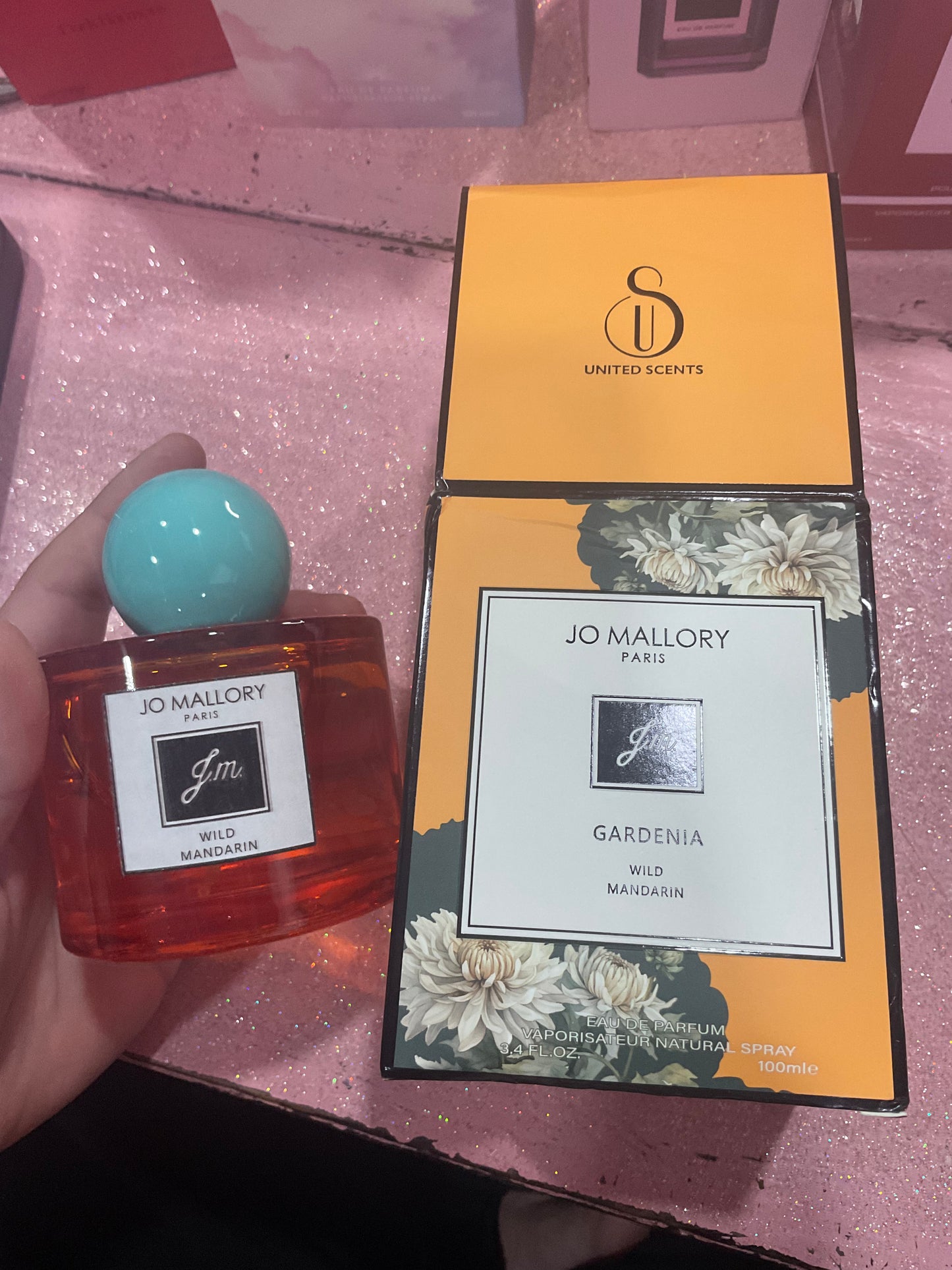Jo Mallory wild mandarin perfume