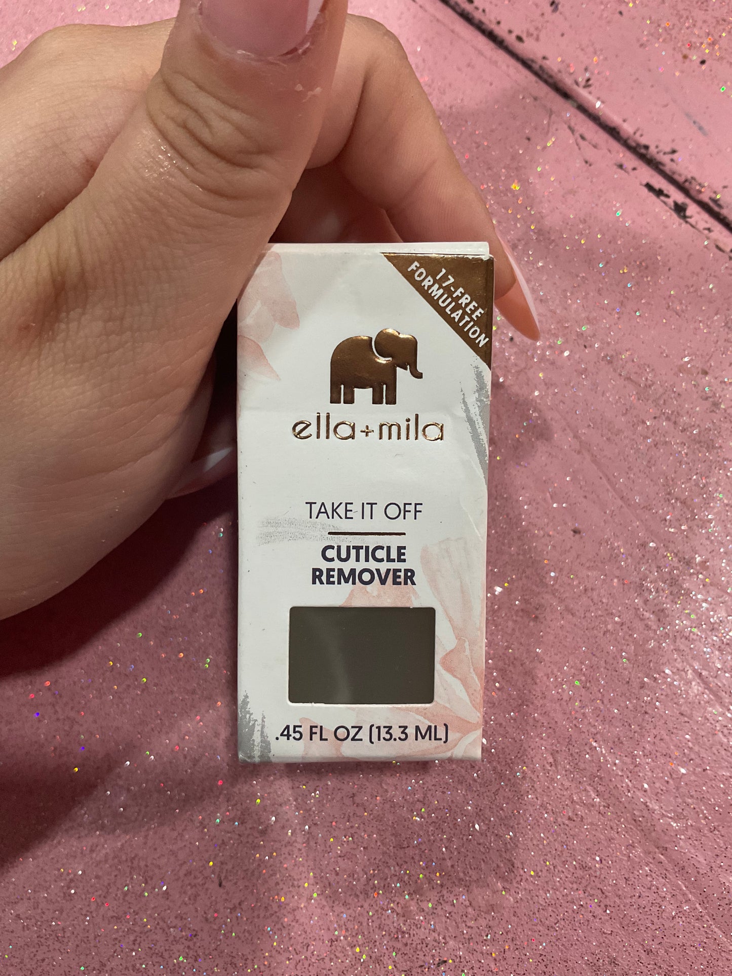 Cuticle remover polish