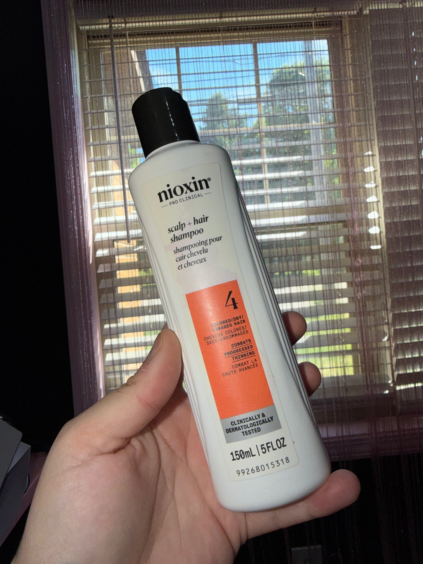 Nioxin hair shampoo