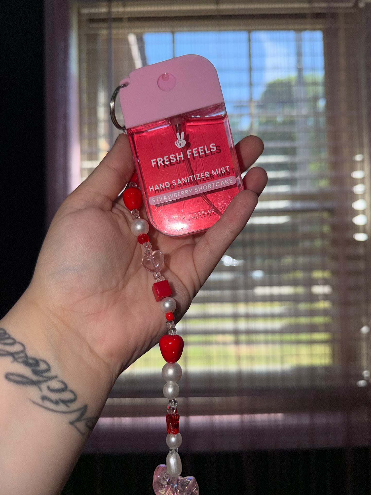 Strawberry shortcake hand sanitizer