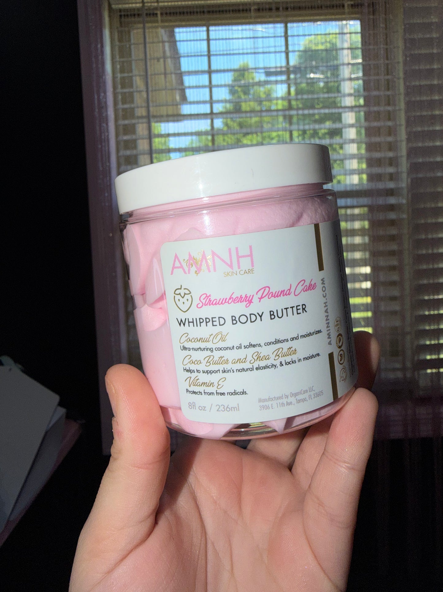 Strawberry pound cake body butter