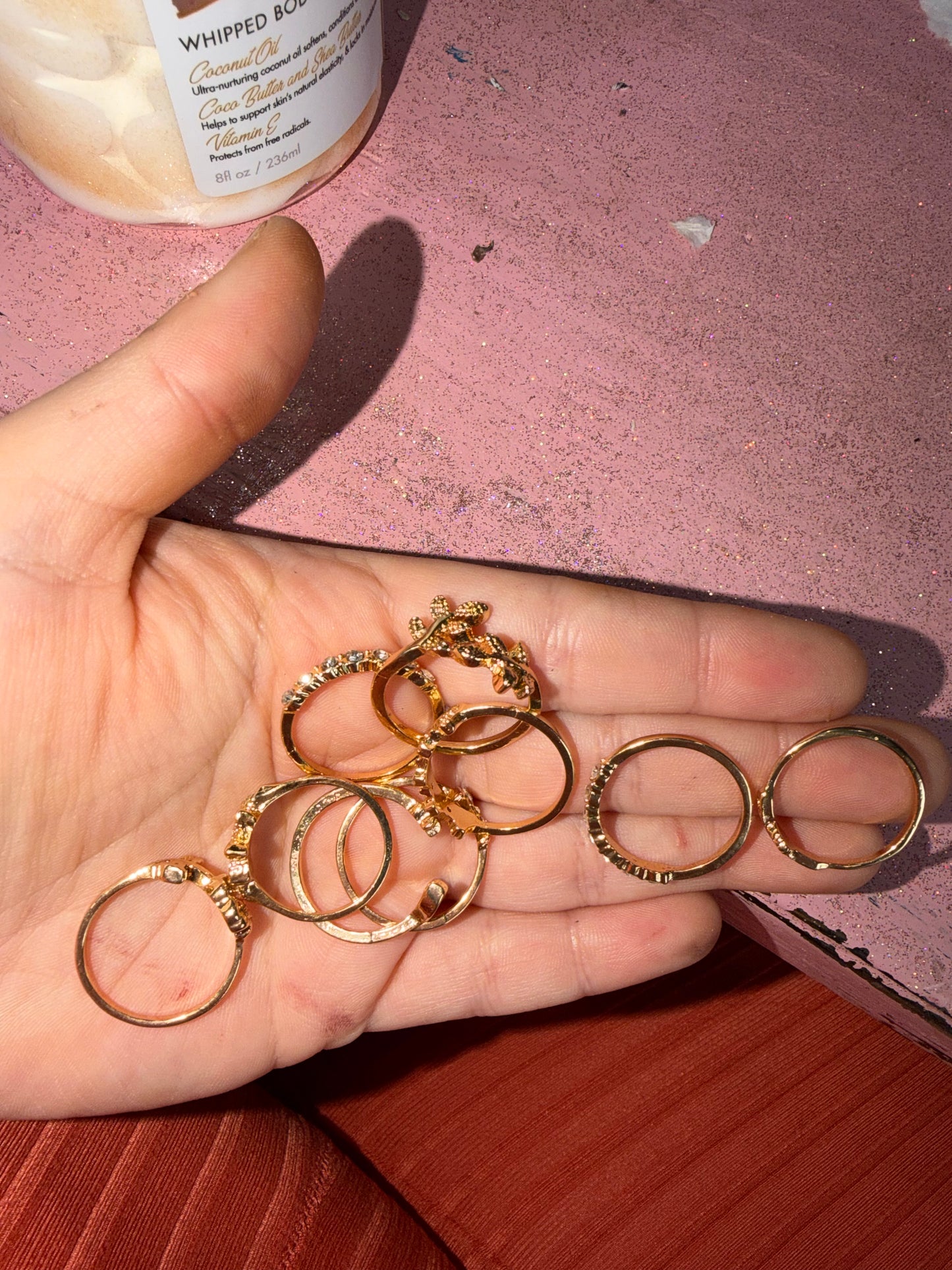 9 pcs ring set