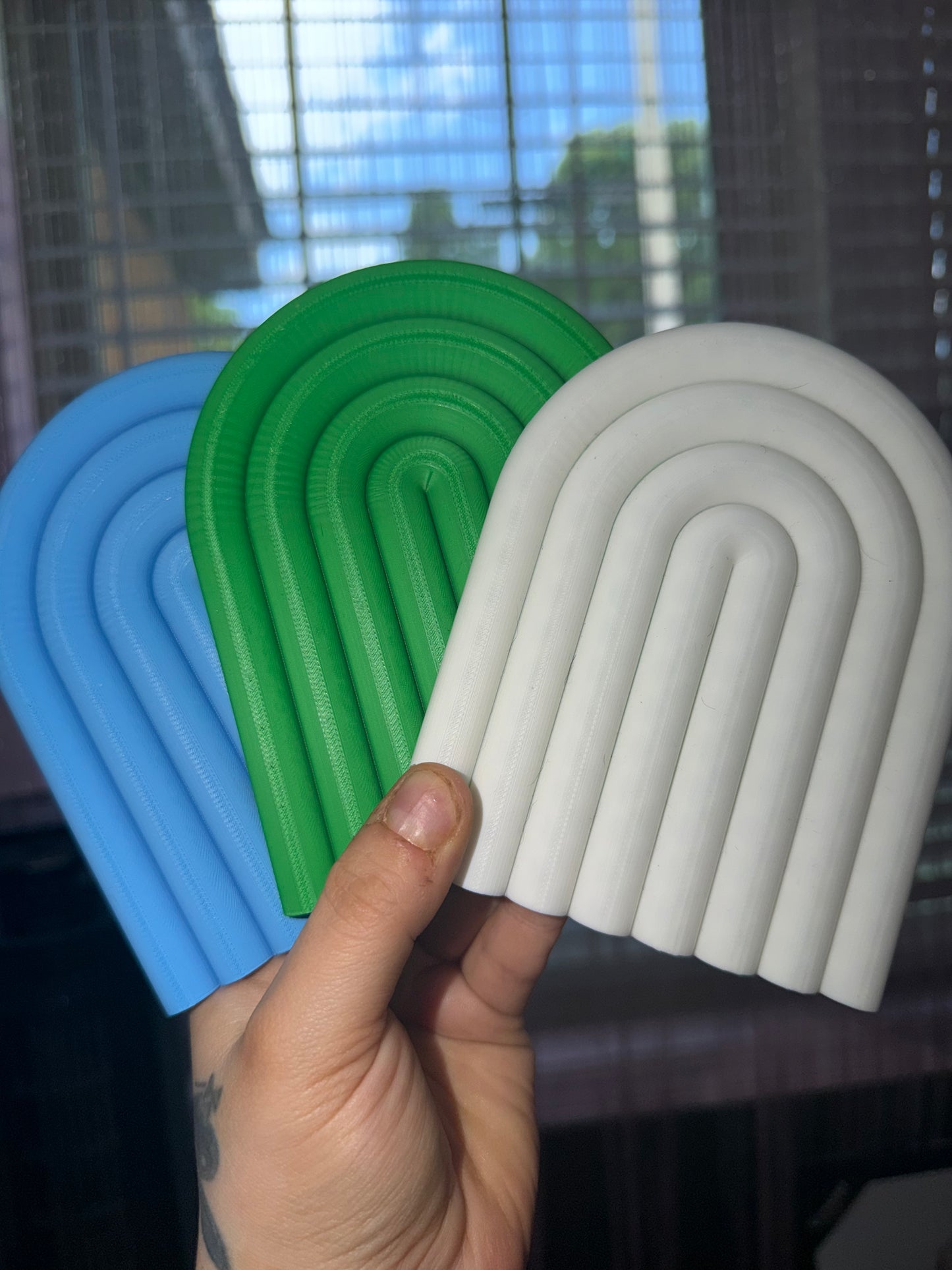 3 pcs coasters