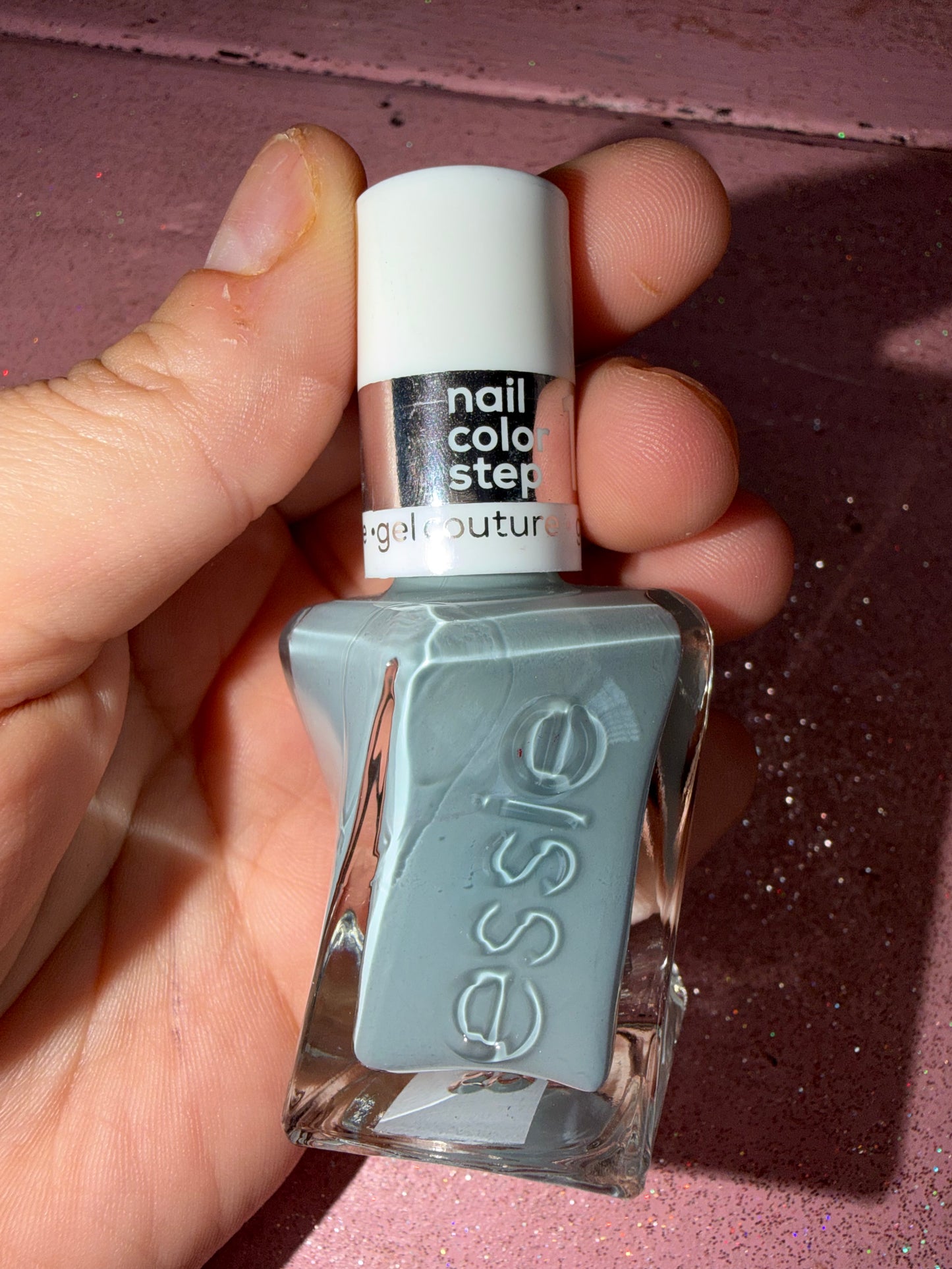 Essie ploys shade “behind the glass”