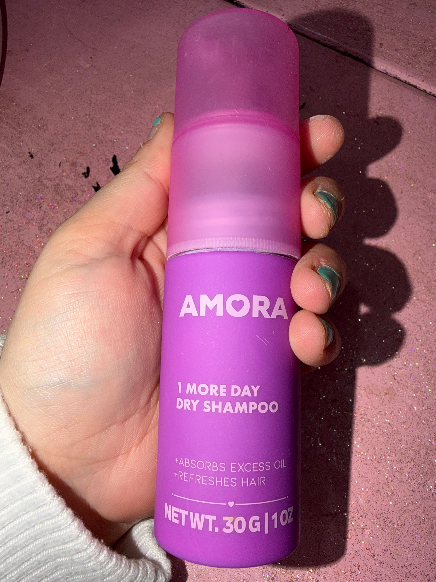 Amora one more day dry shampoo