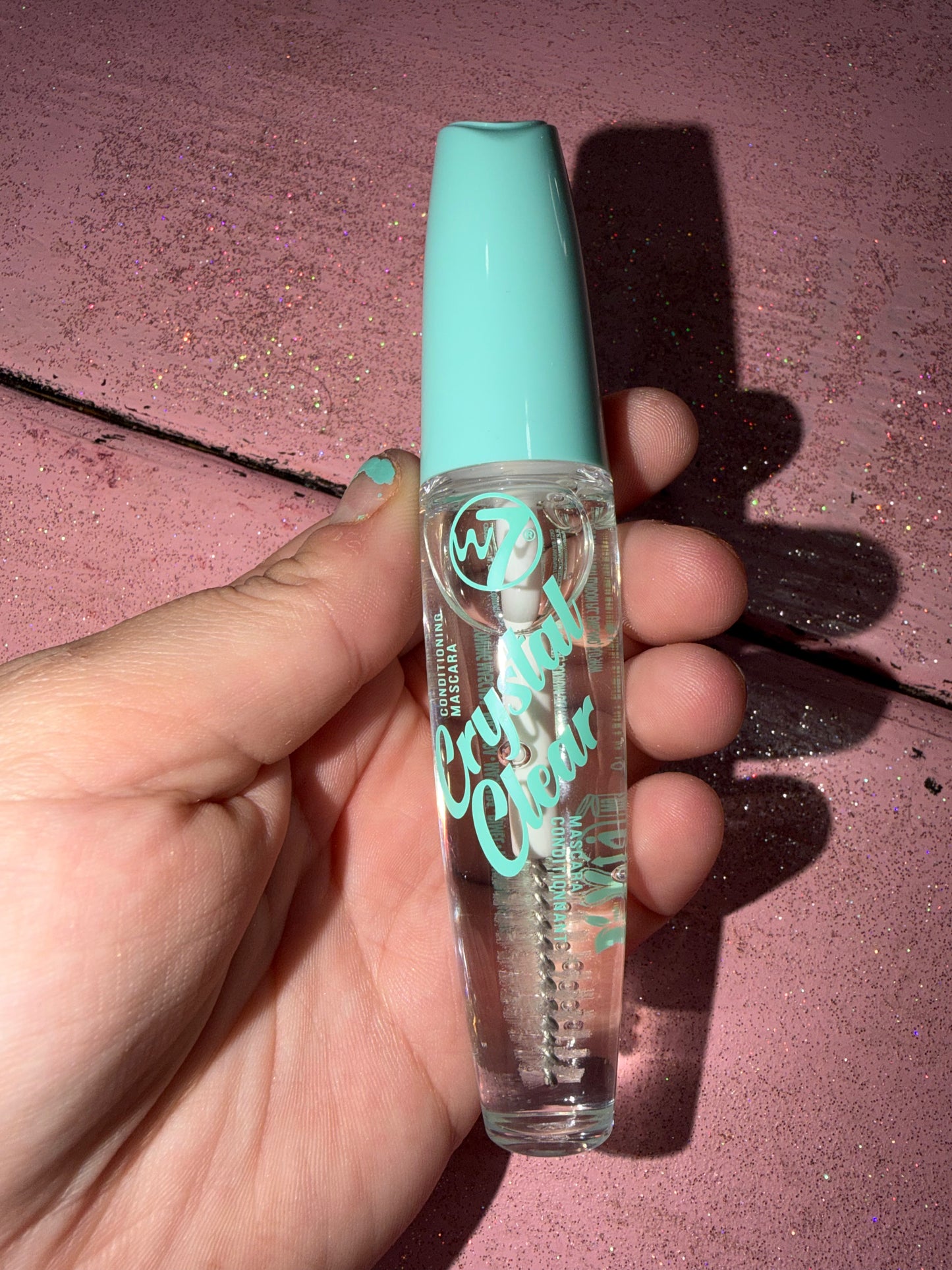Clear mascara