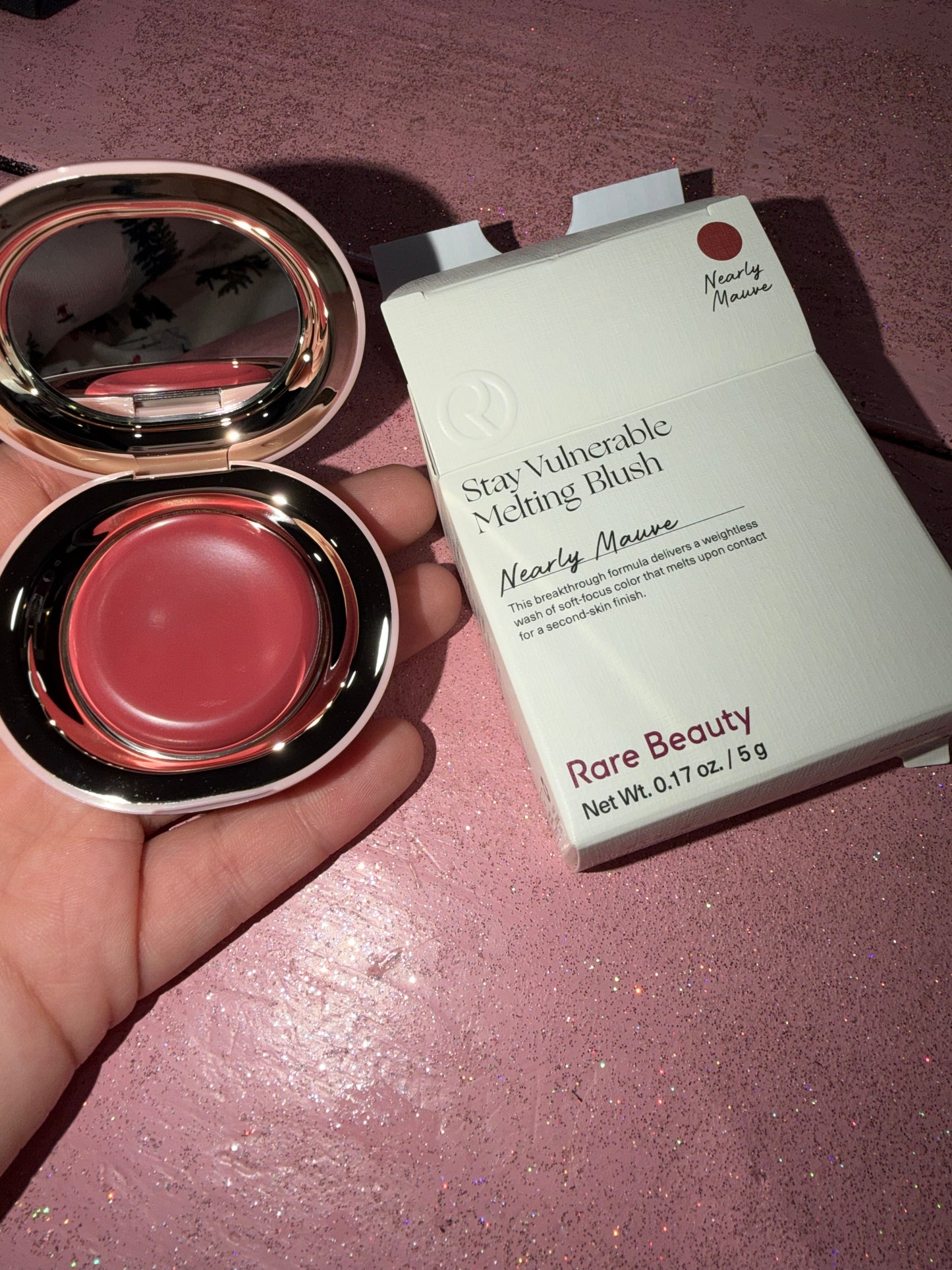Rare beauty blush shade nearly mauve