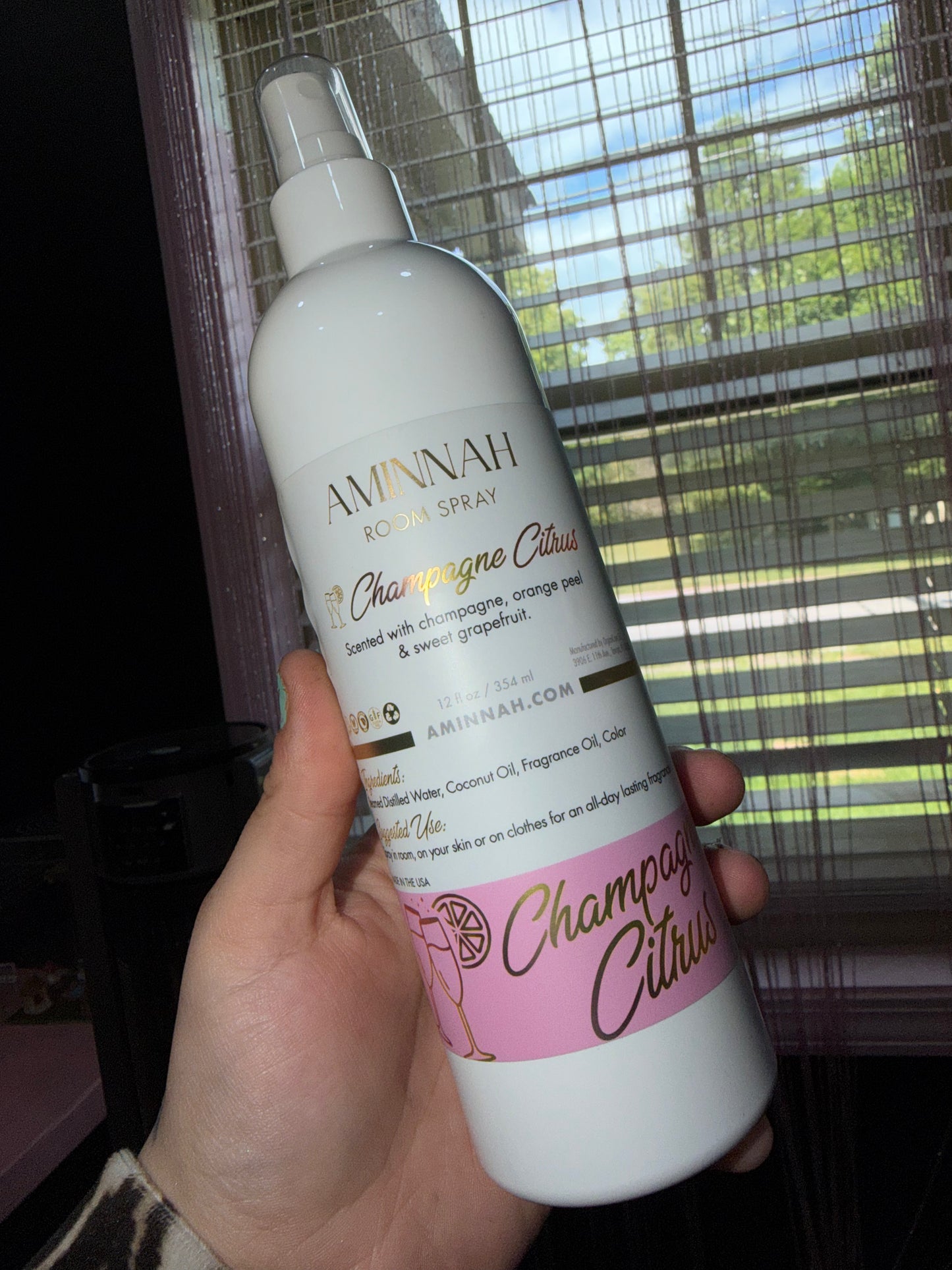 Champagne citrus room spray