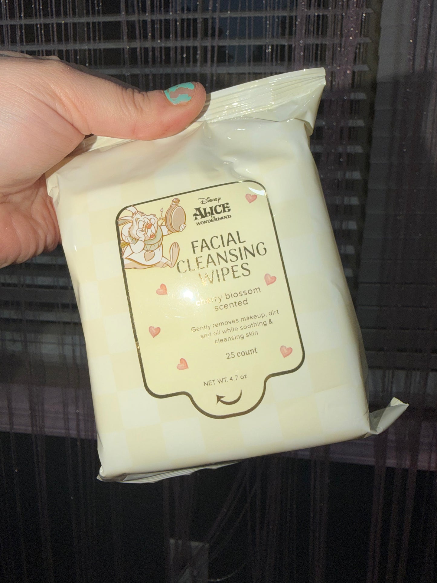 Cherry blossom makeup wipes