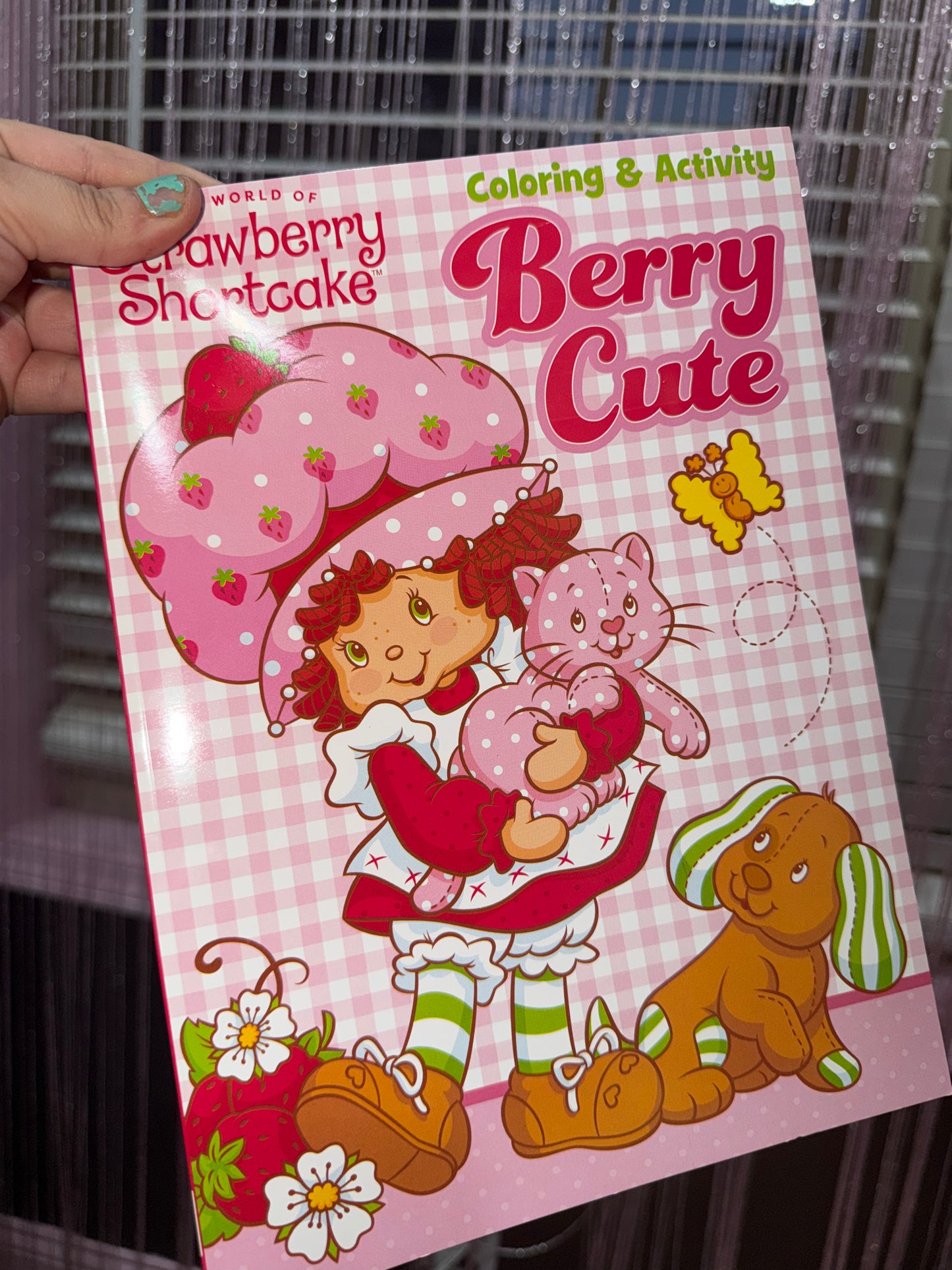 Strawberry shortcake coloring book