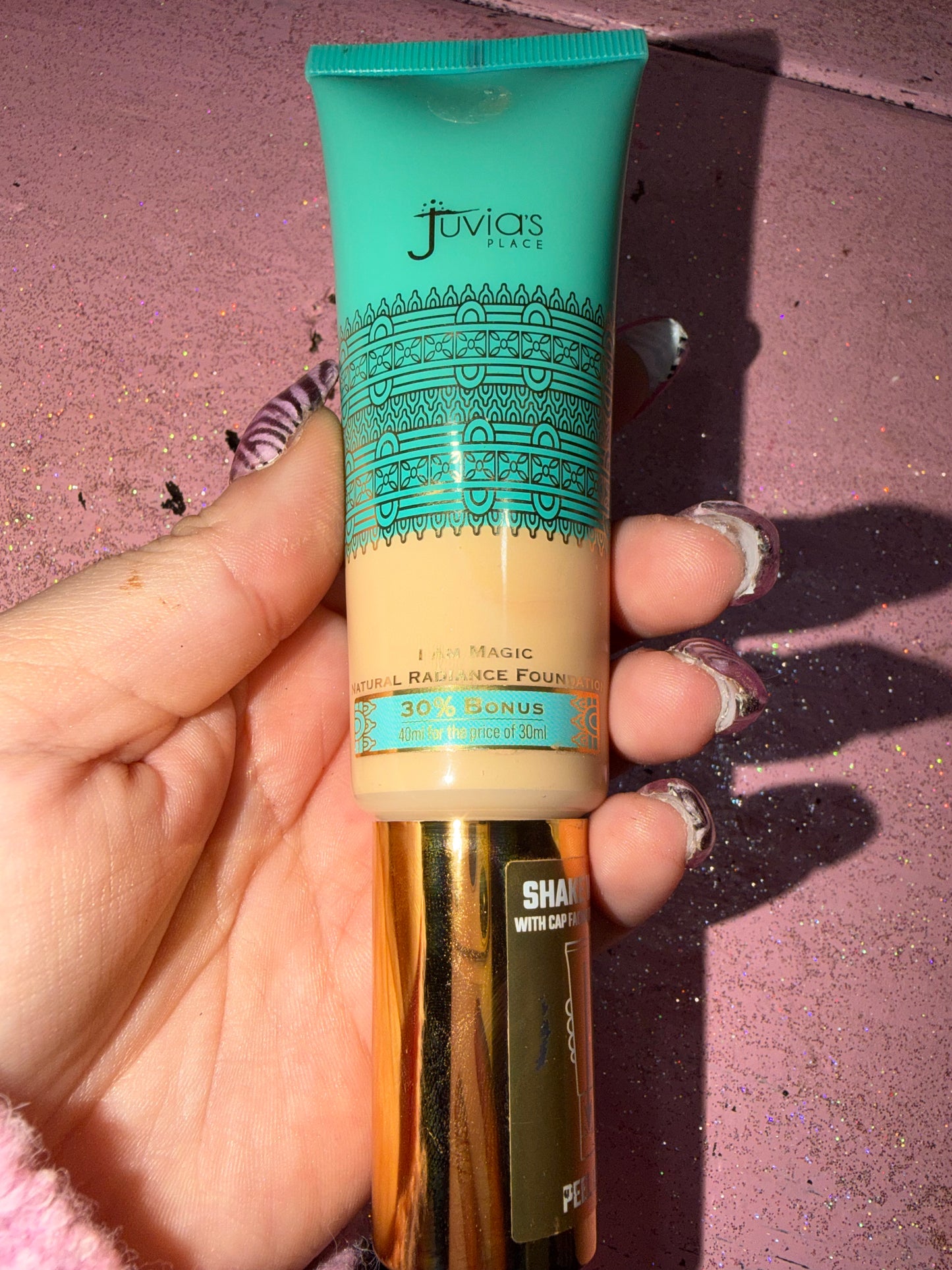 Juvias place foundation shade “ibiza”