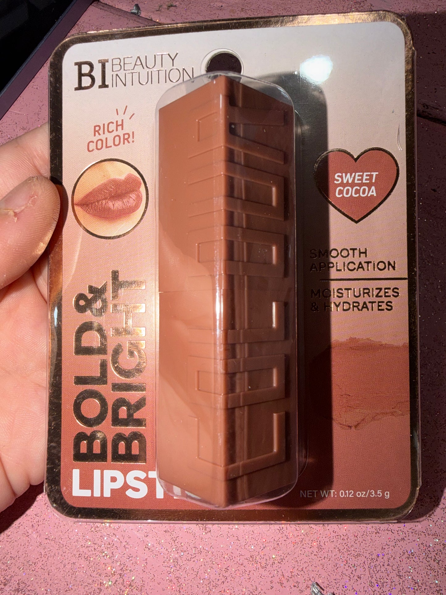 Sweet cocoa lipstick