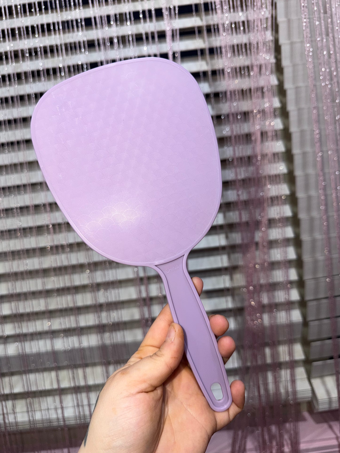 Purple mirror