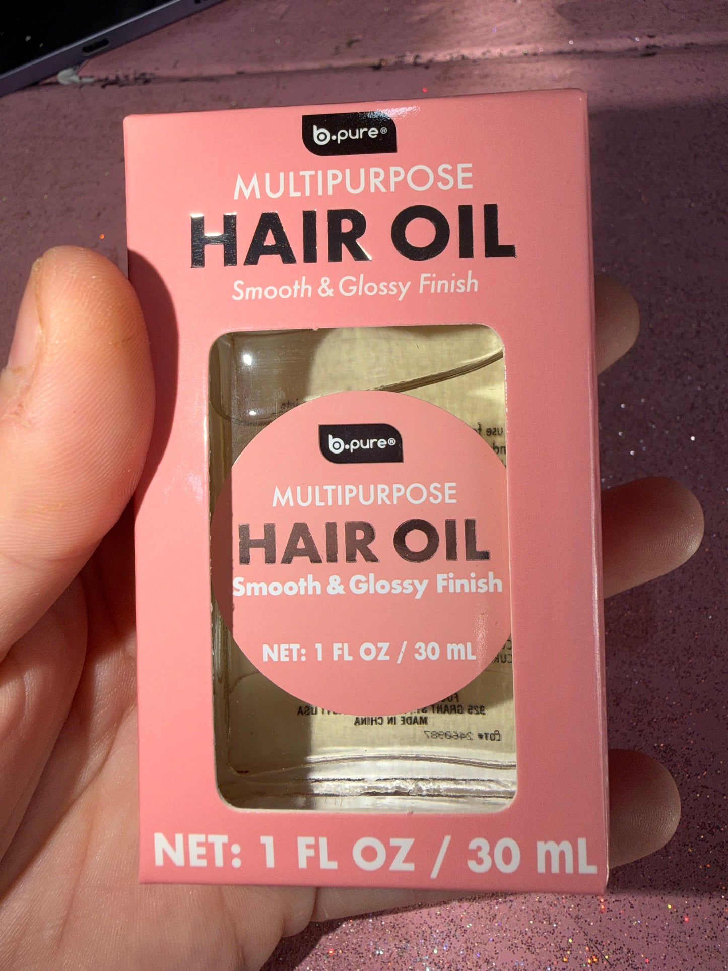 Hair oil