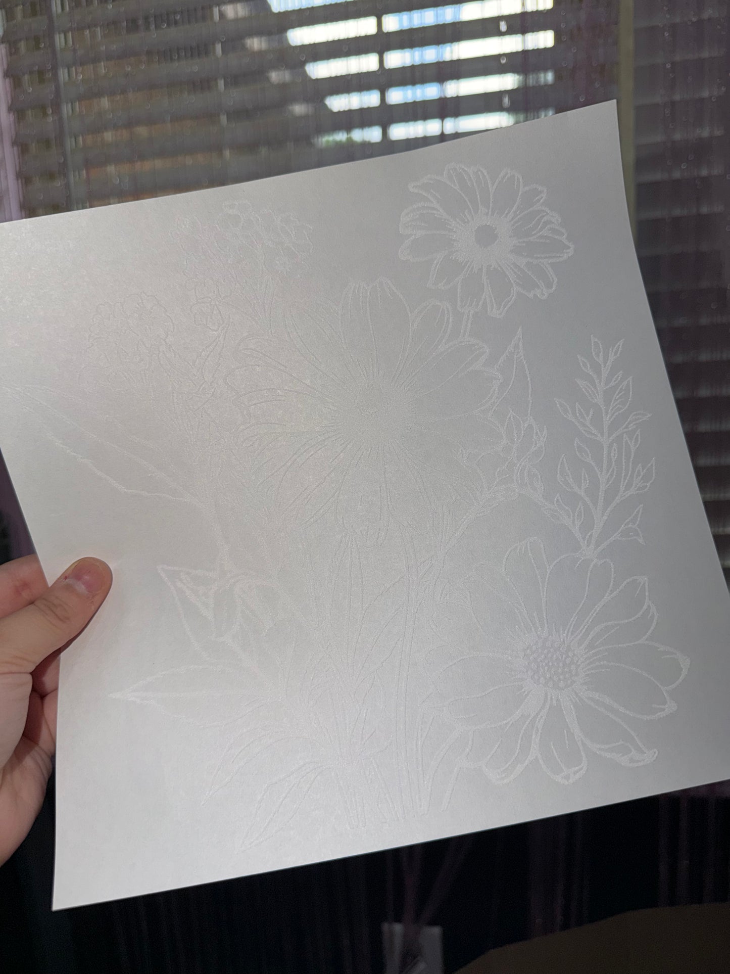 Flowers screen transfer