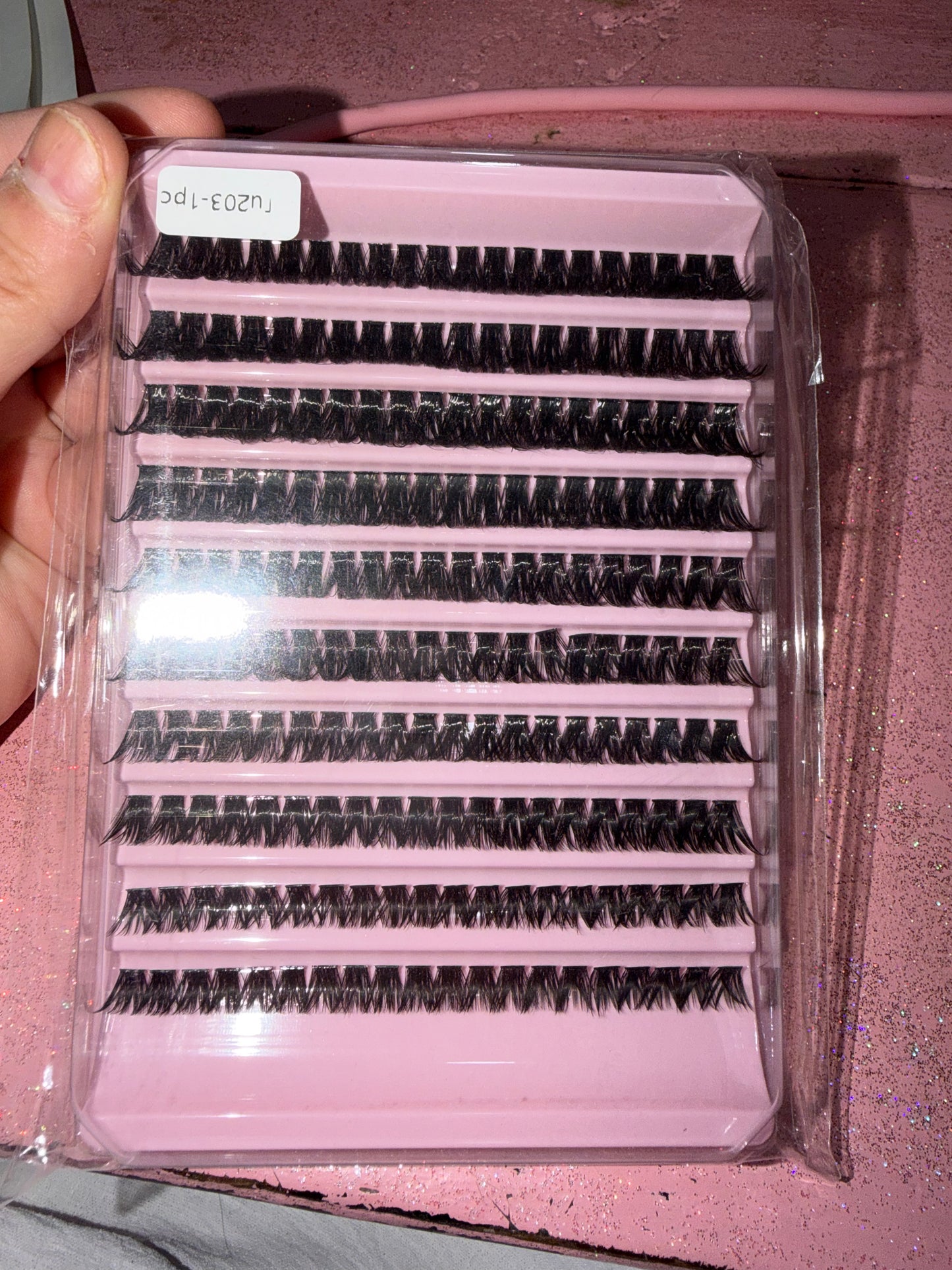 Lash cluster pack