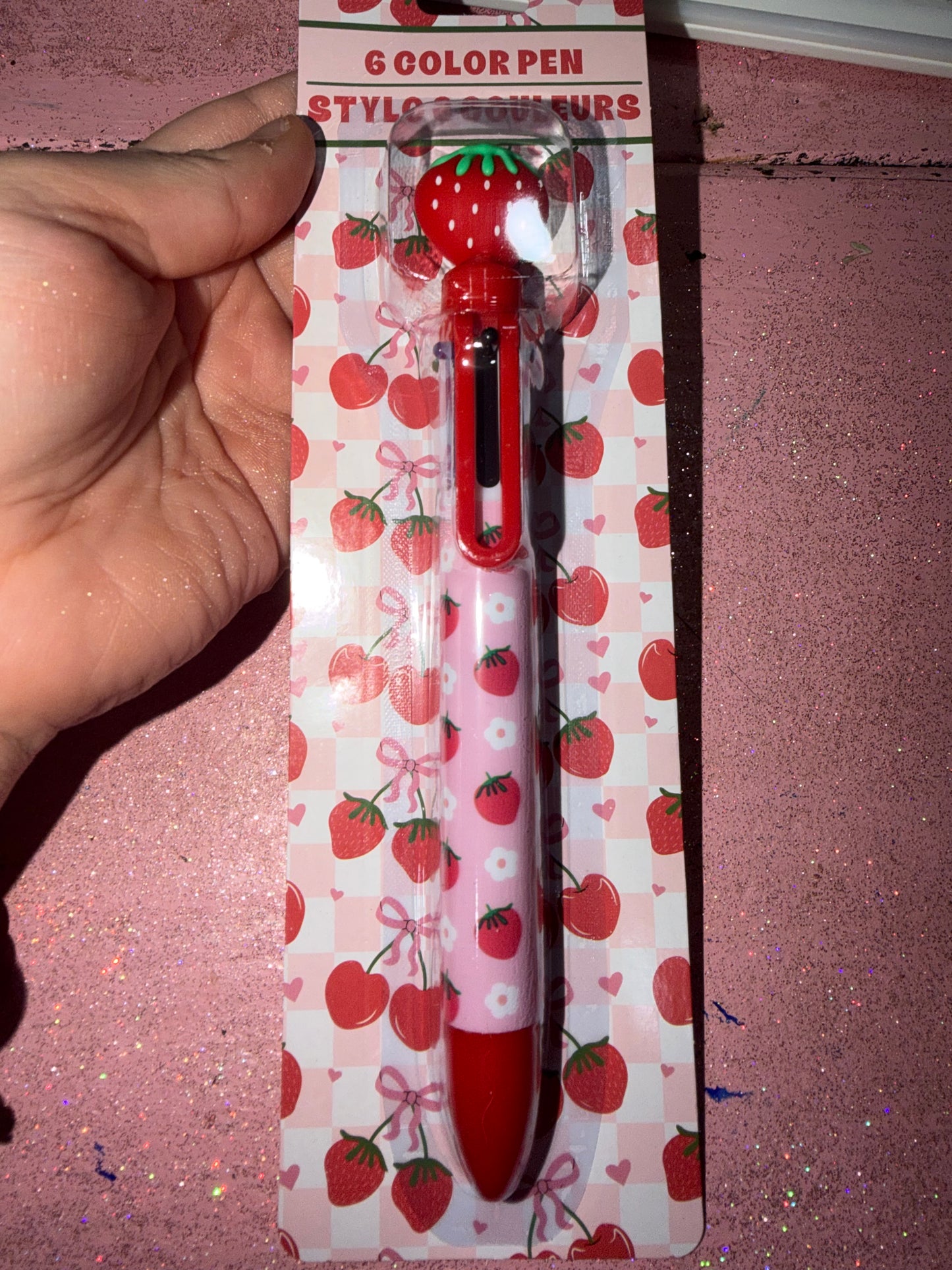 6 color pen