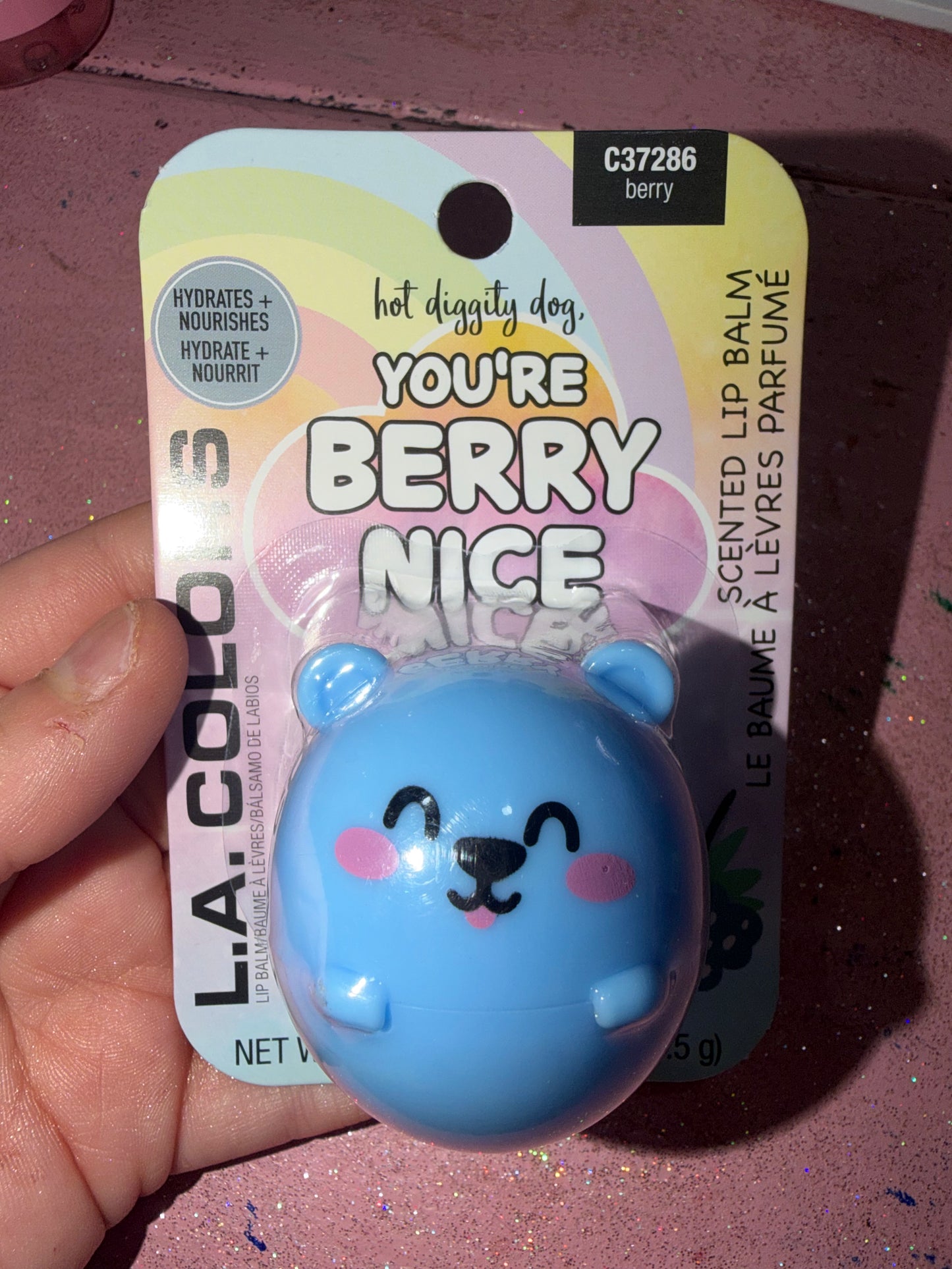 Berry lip balm