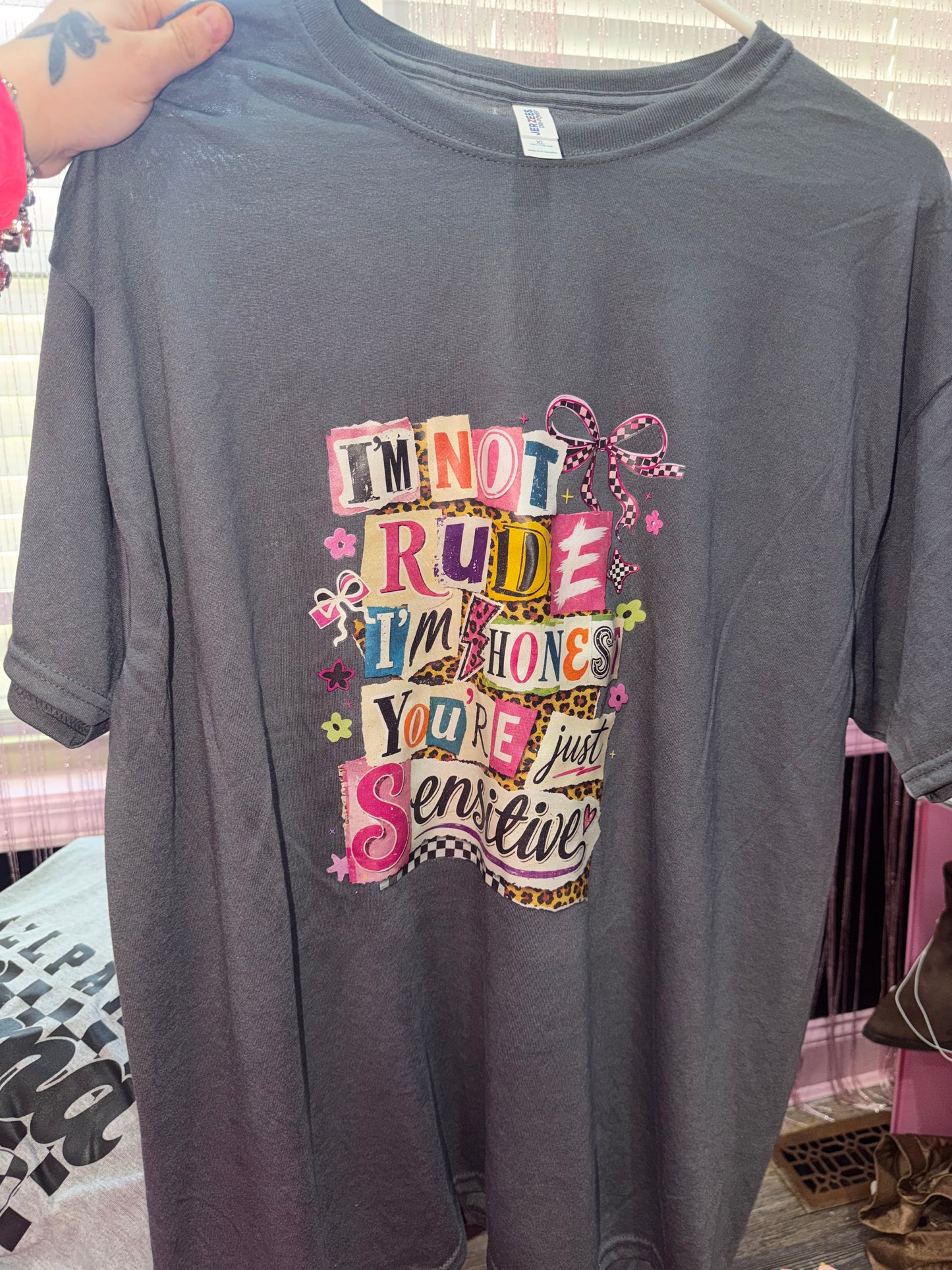 I’m not rude graphic tee (XL)