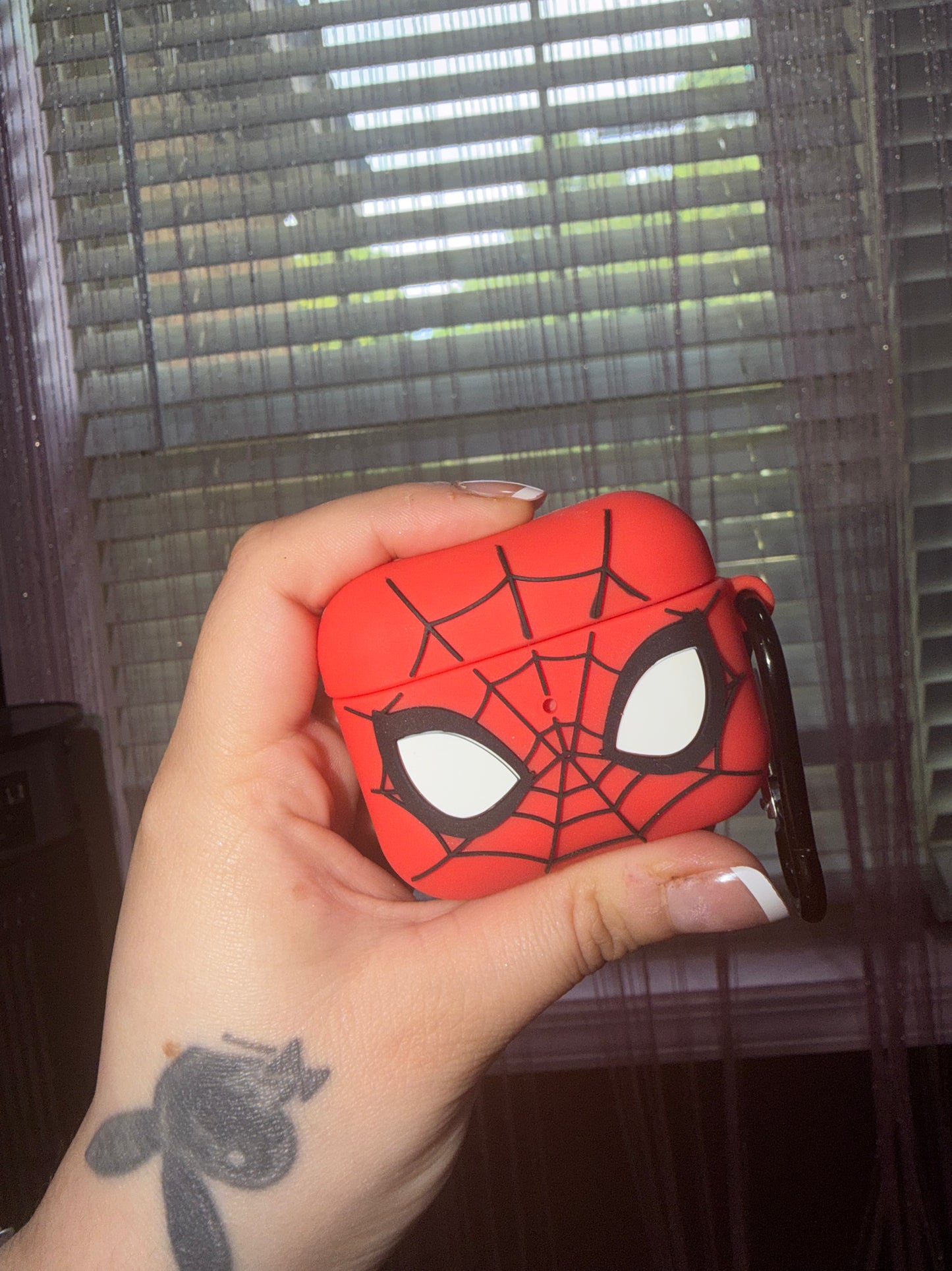 Spider man air pods gen 3 case