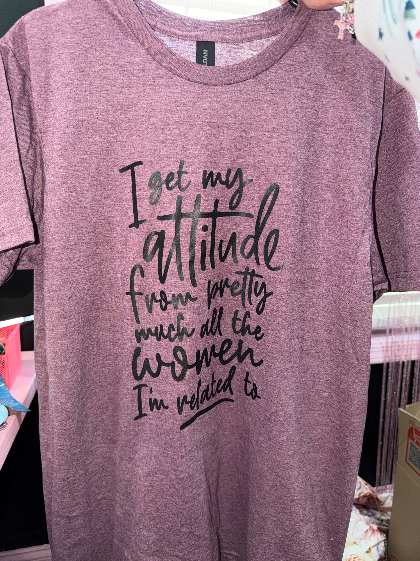 Attitude graphic tee (M)