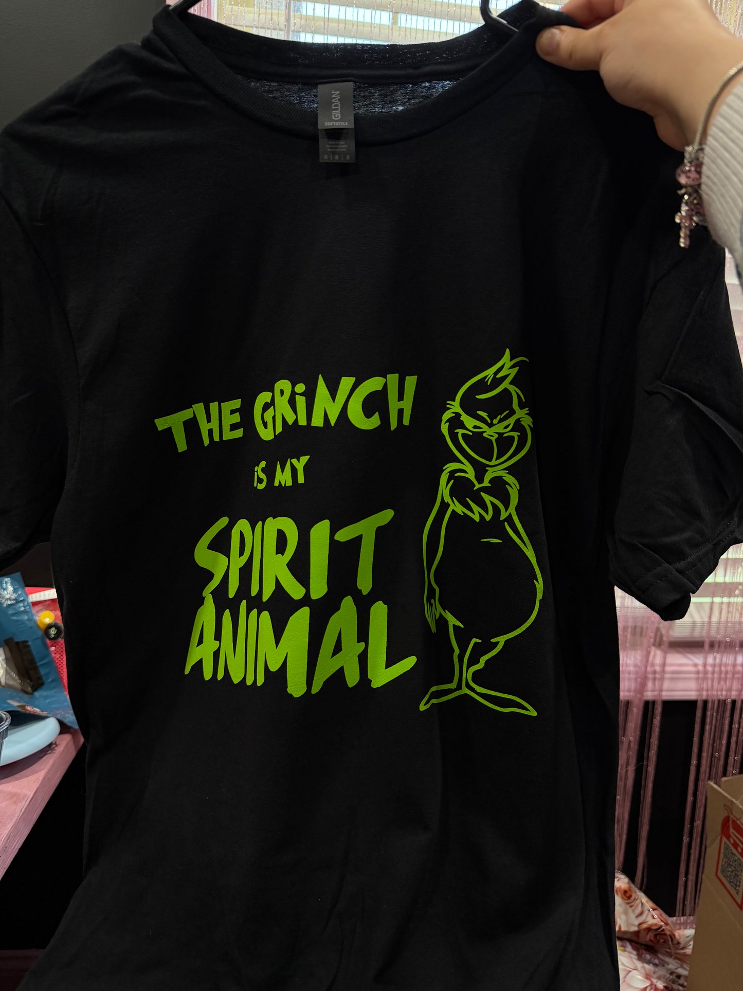 Grinch graphic tee (m)