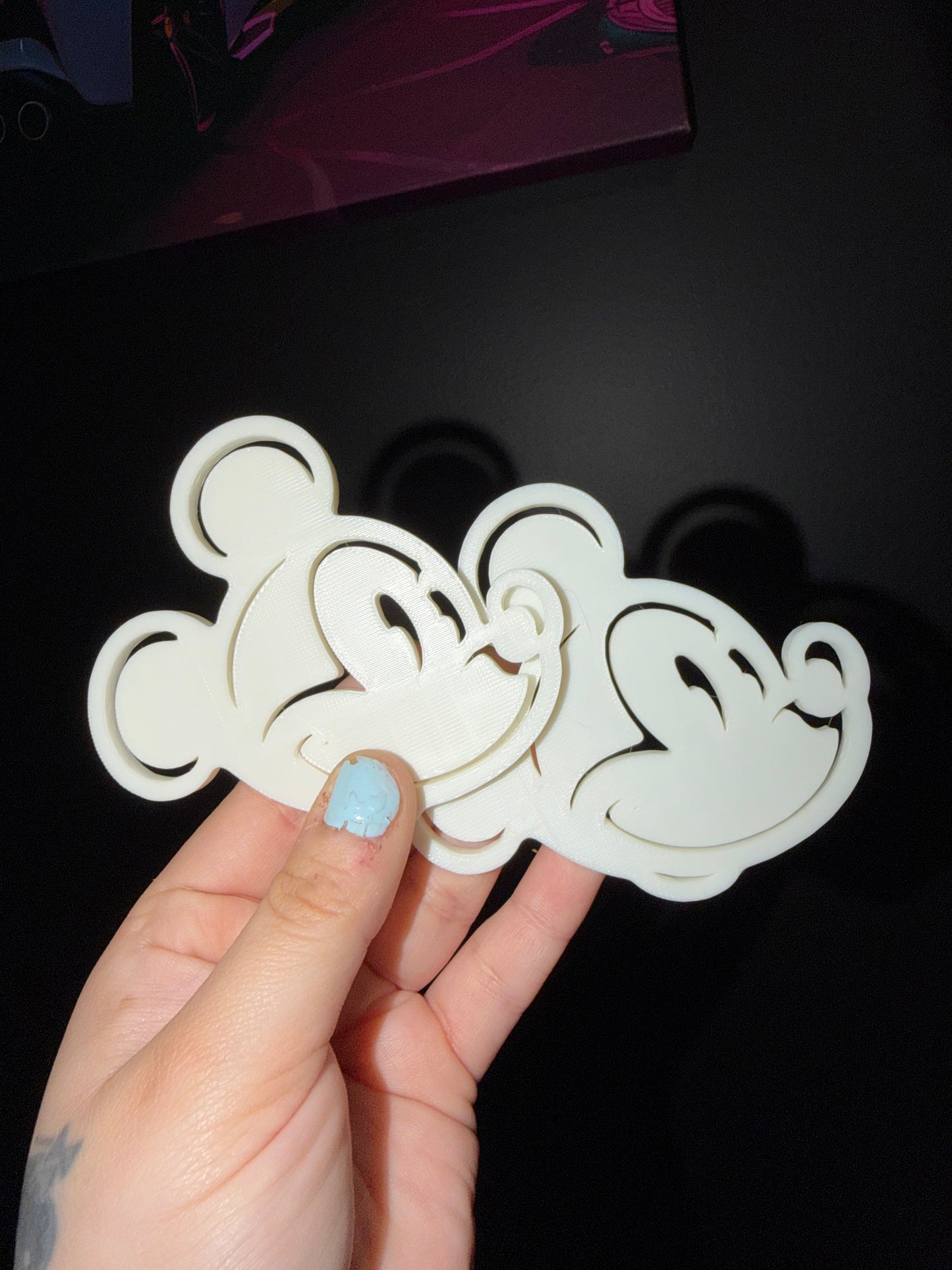 4 piece Mickey coasters