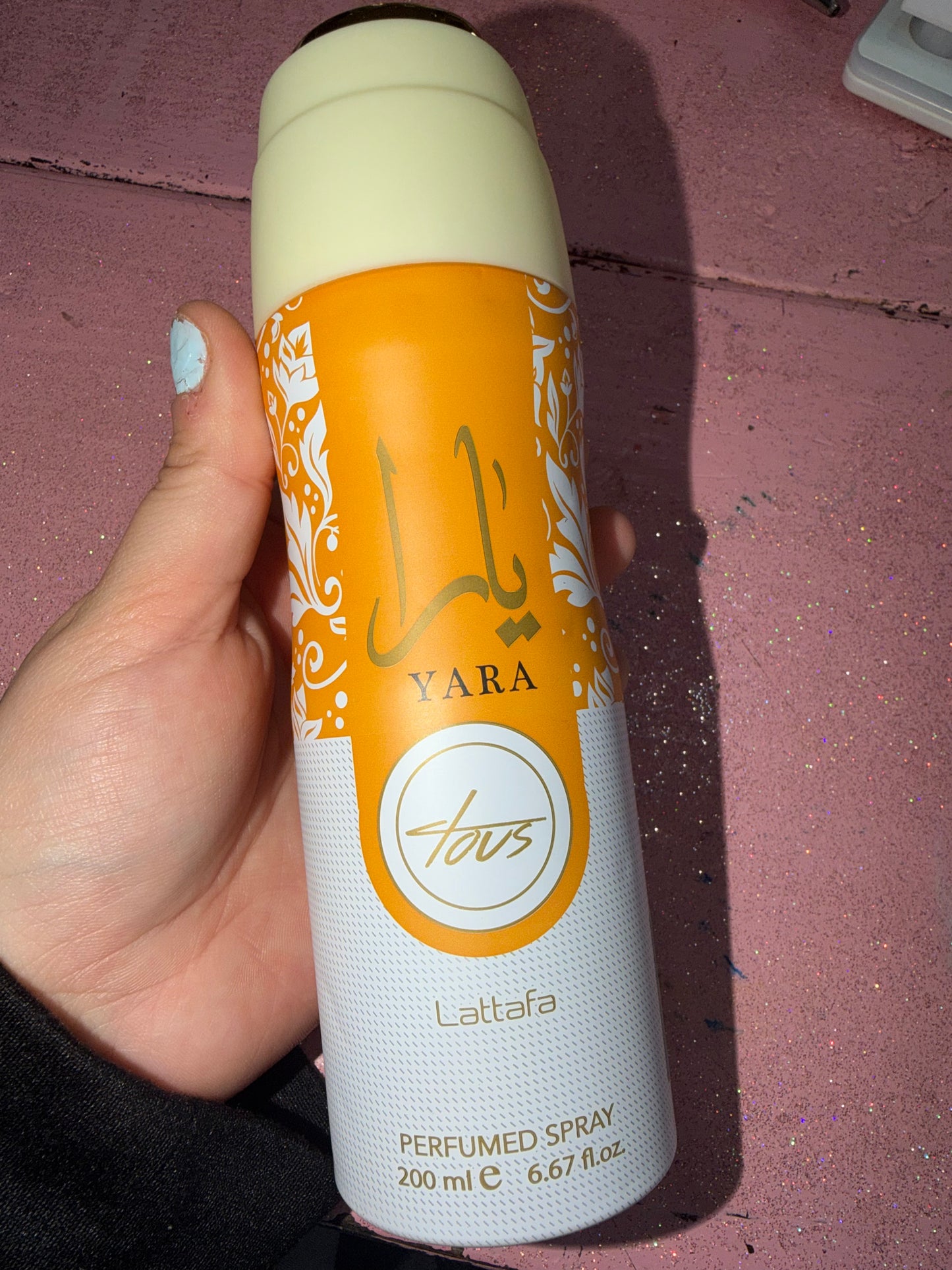 Yara orange body spray