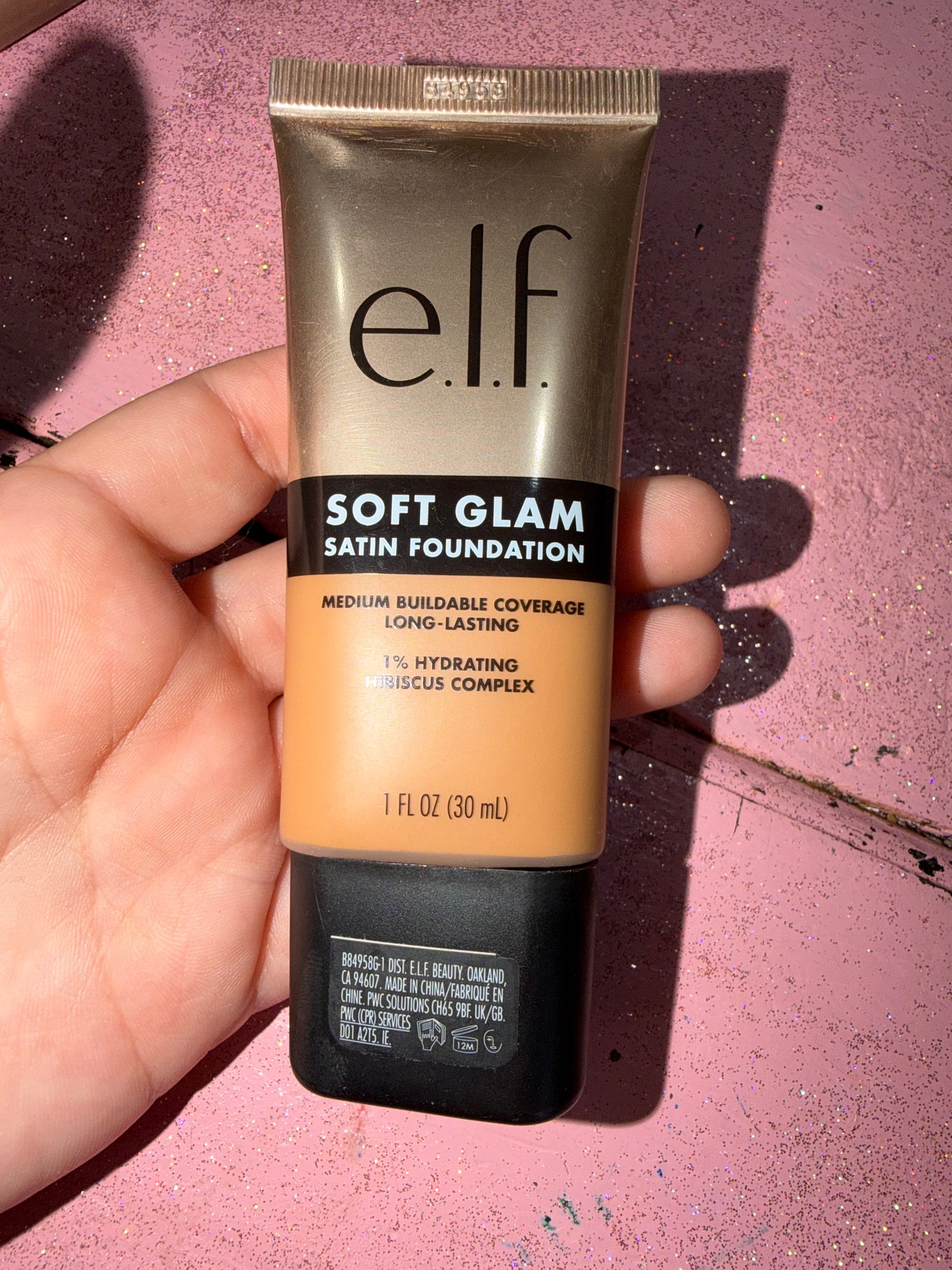 Elf soft glam foundation shade “TAN WARM”
