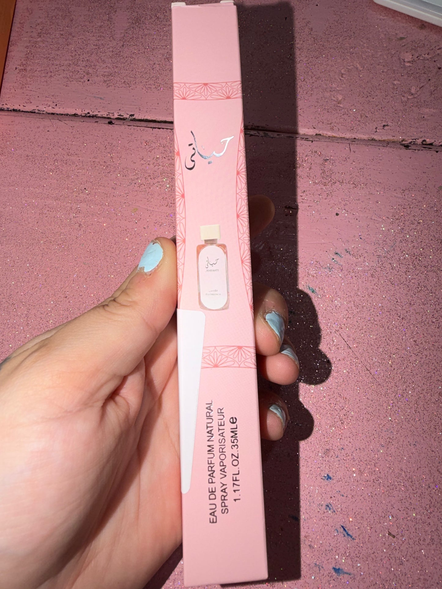Pink Dubai scent perfume