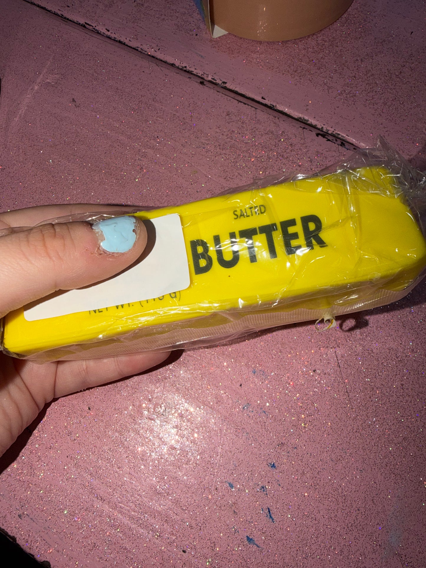 Yellow butter squish