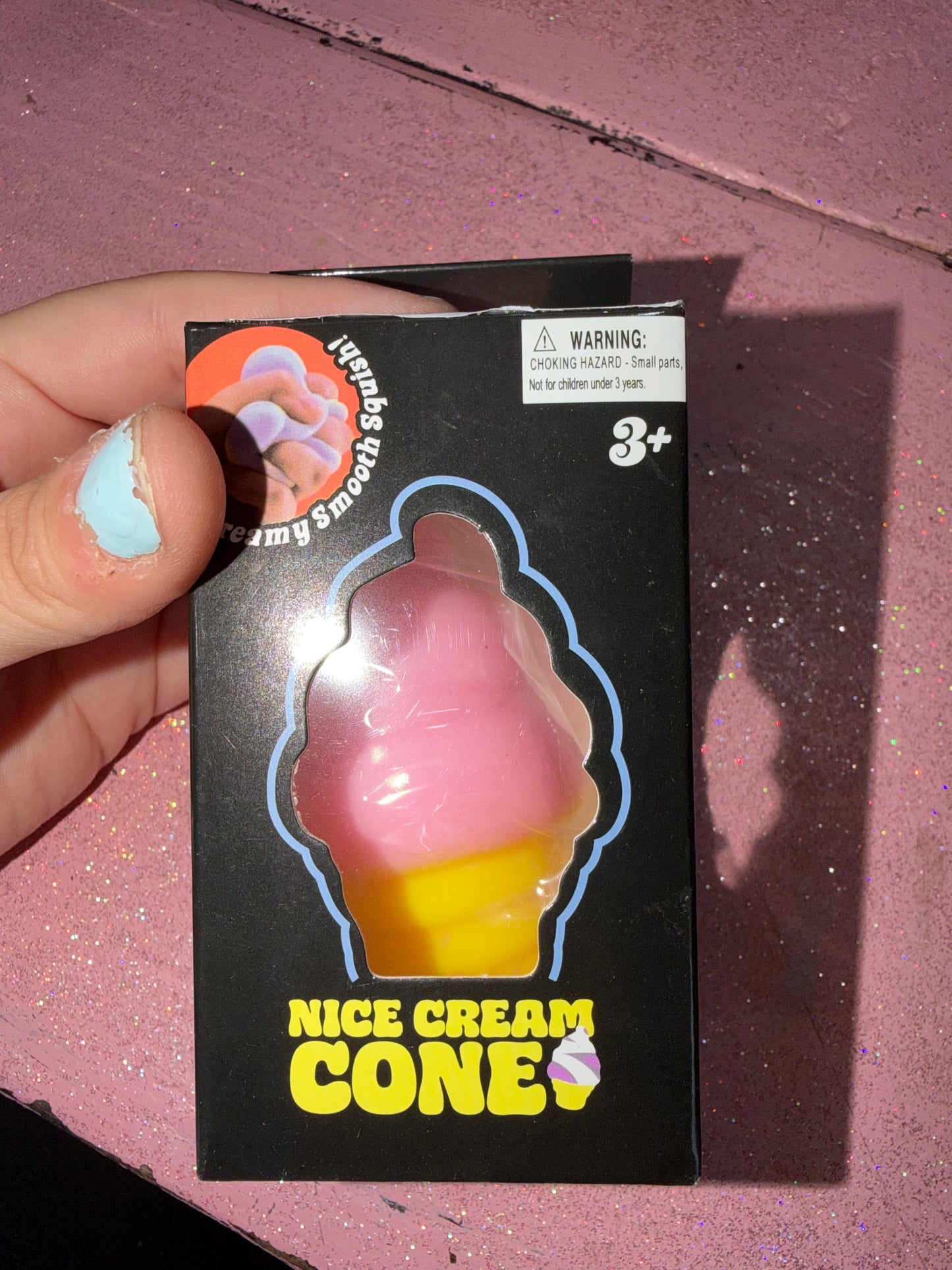 Nice cream cone squish